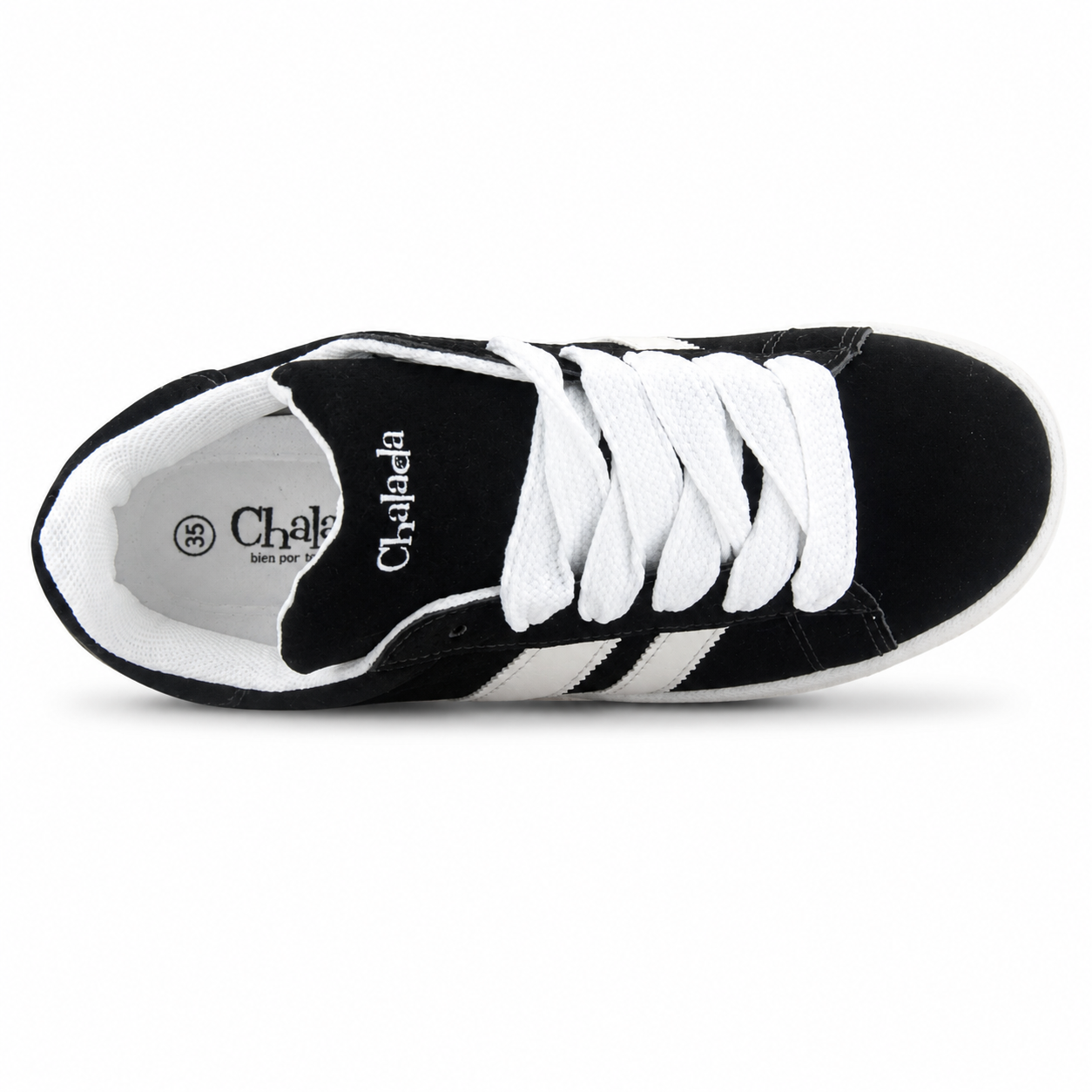 Zapatilla Chalada Mujer Annie-1 Negro Urbano-4