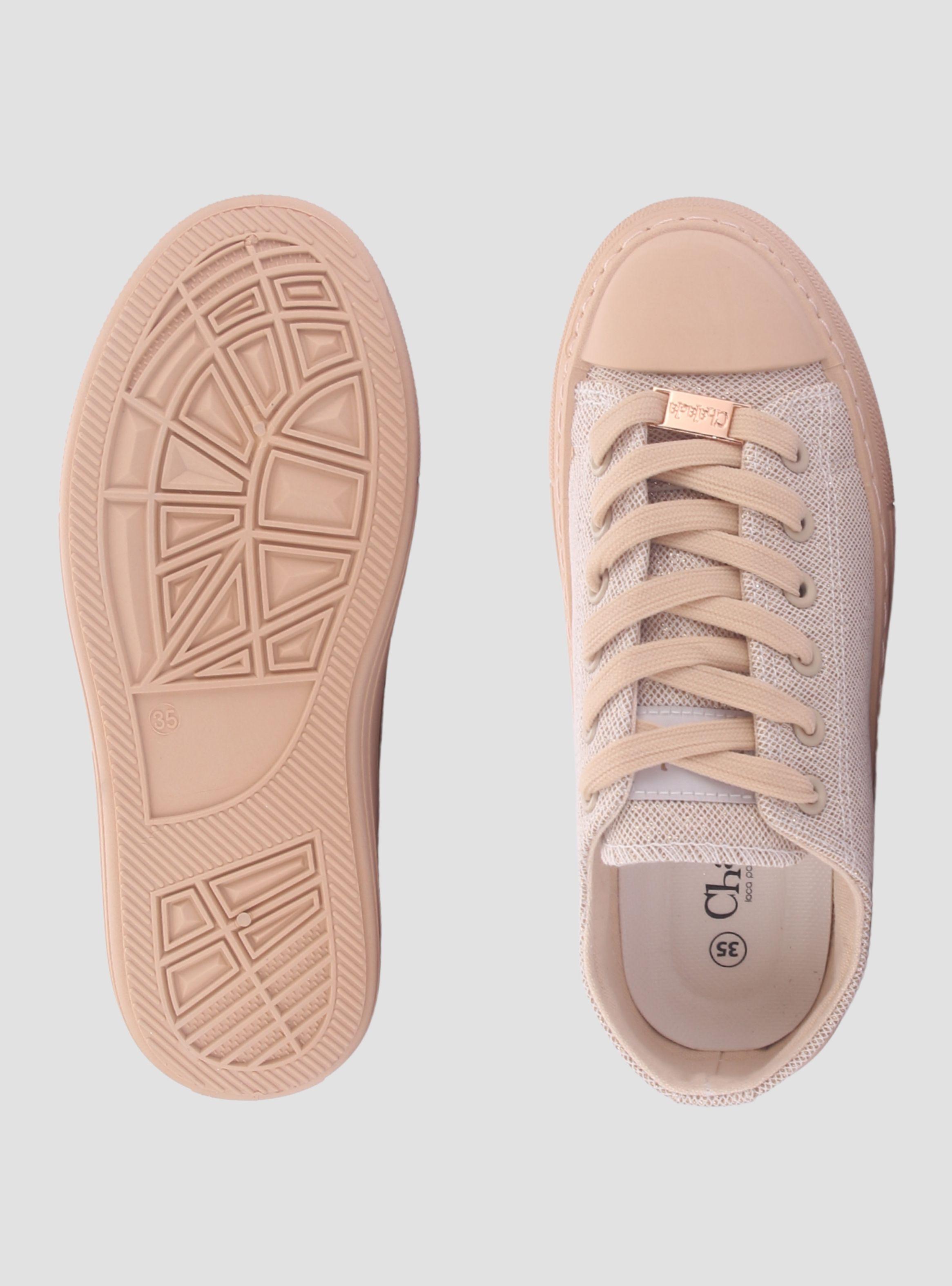Zapatilla Mujer Chalada Clu-16 Nude Urbano-6