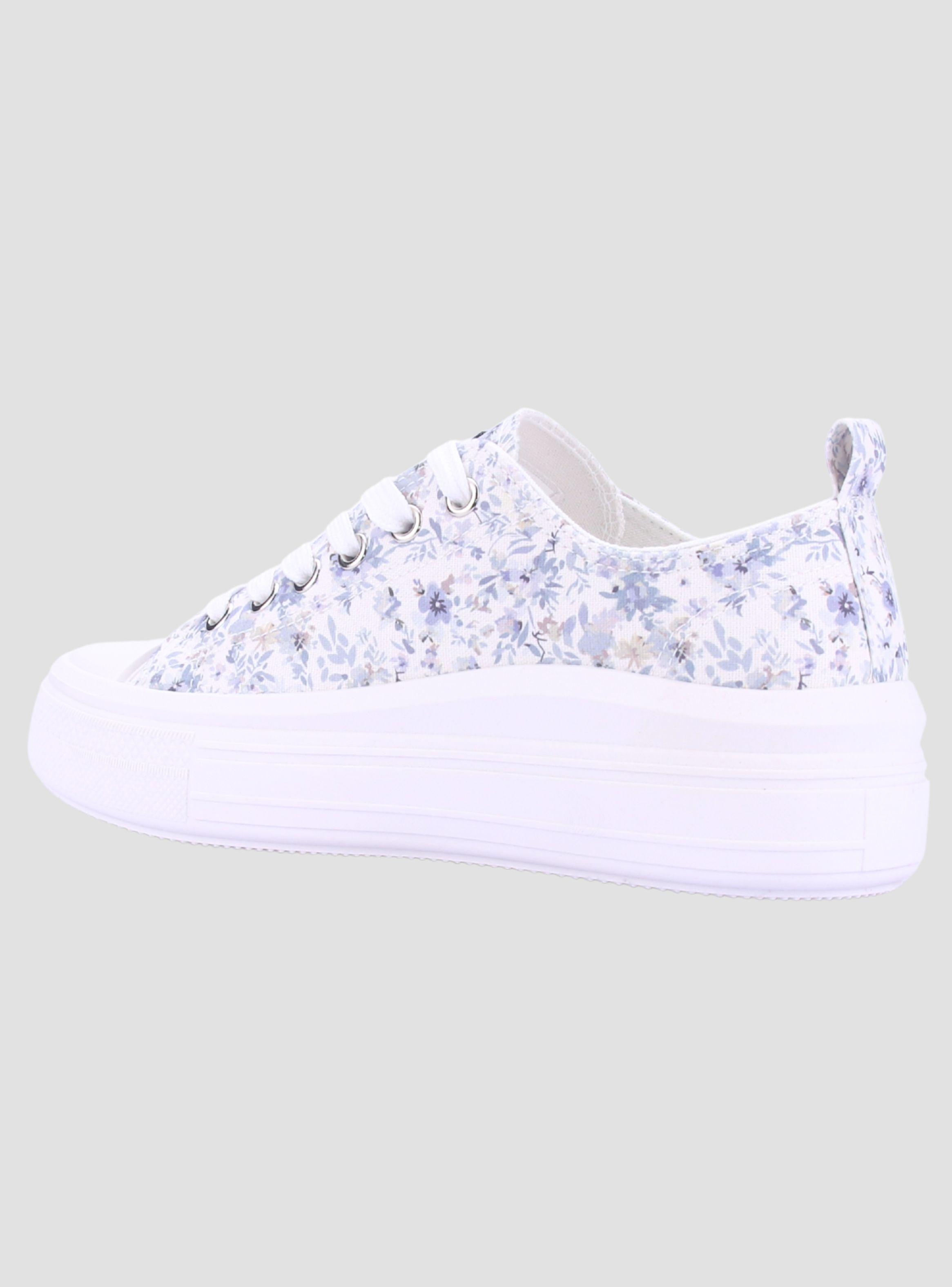 Zapatilla Mujer Chalada Clu-17 Blanco Urbano-3