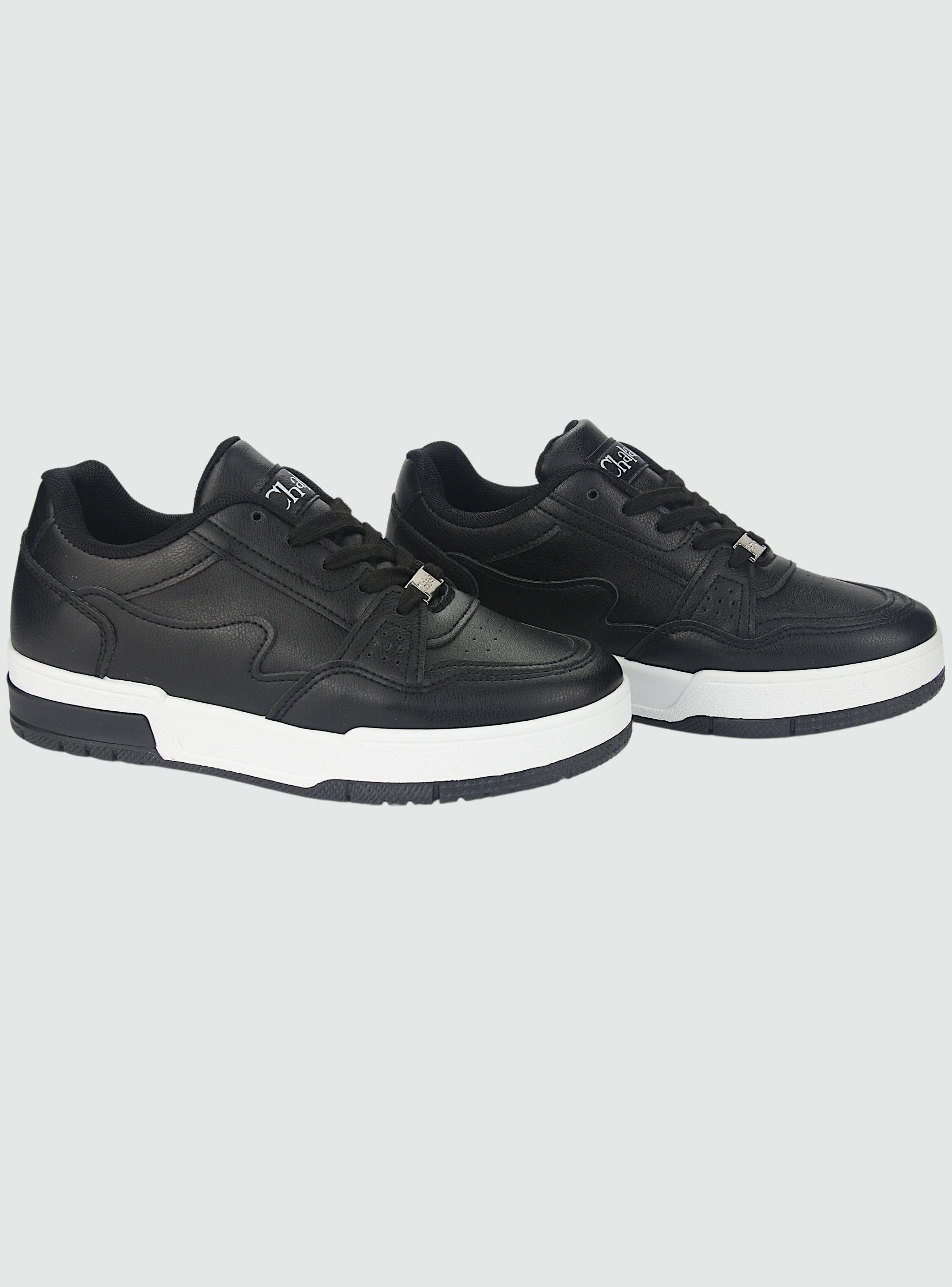 Zapatilla Chalada Mujer Joker-1 Negro Urbano-4