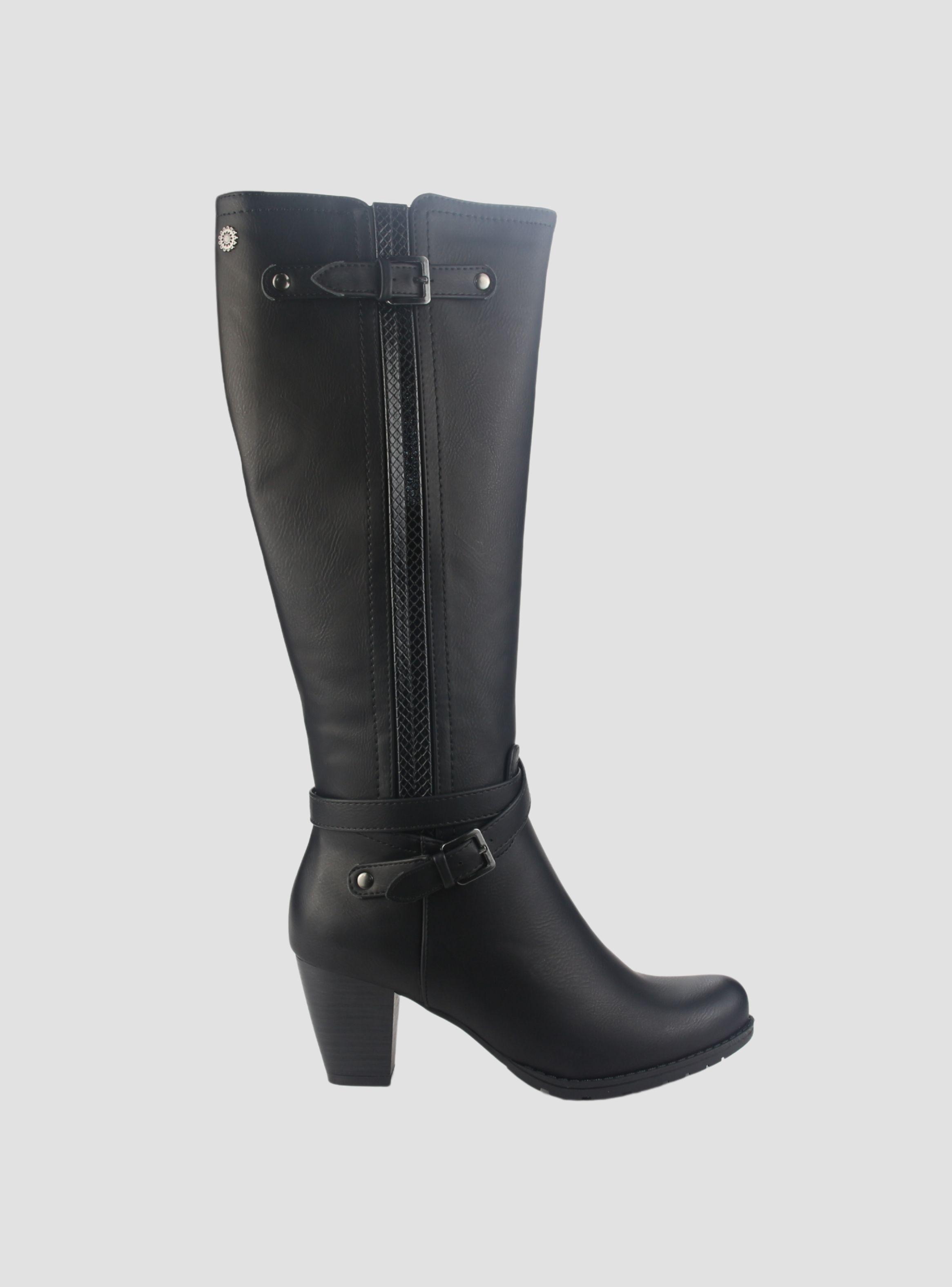 Bota Chalada Mujer Ceta-25 Negro Casual-0