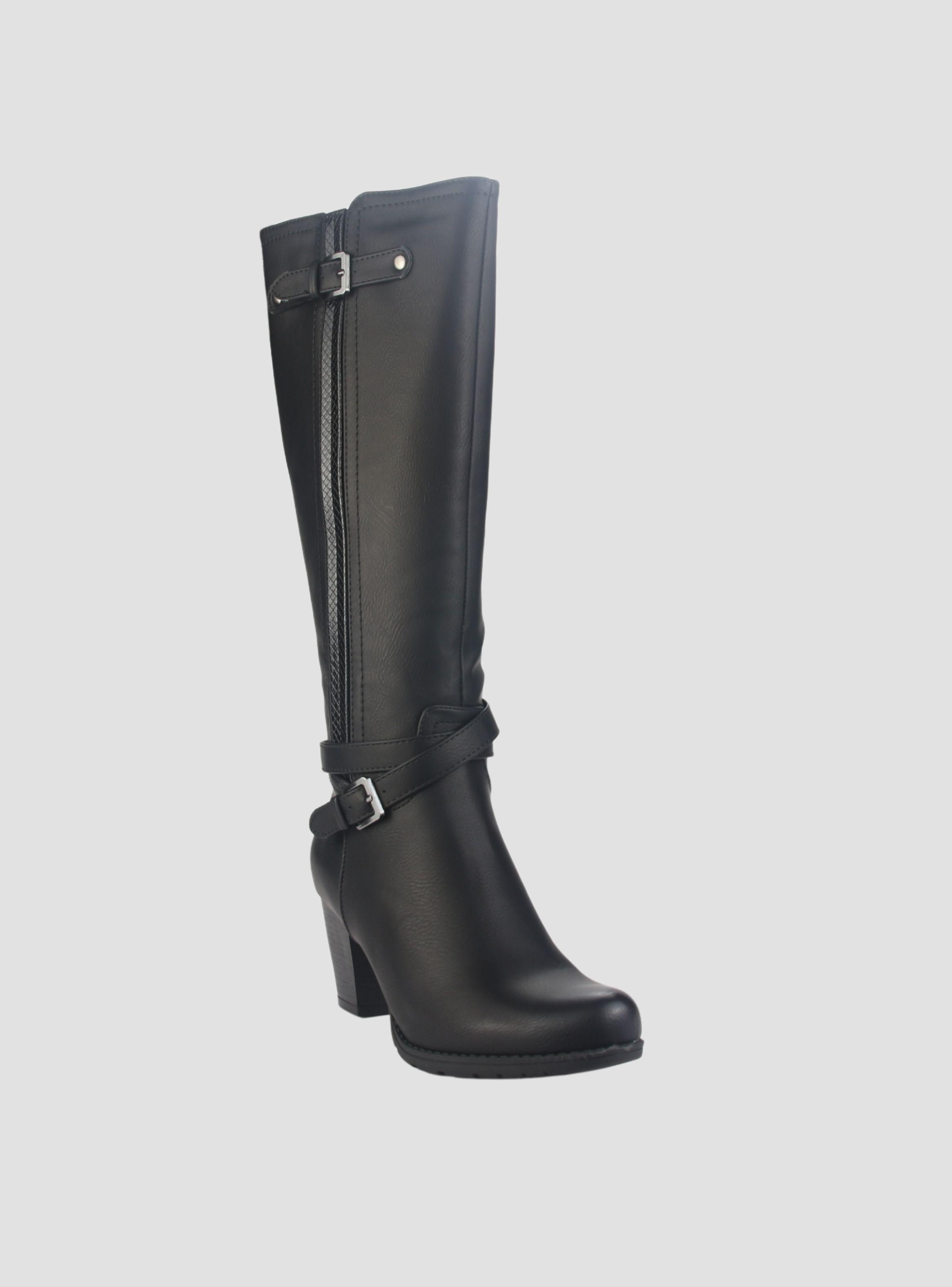 Bota Chalada Mujer Ceta-25 Negro Casual-2