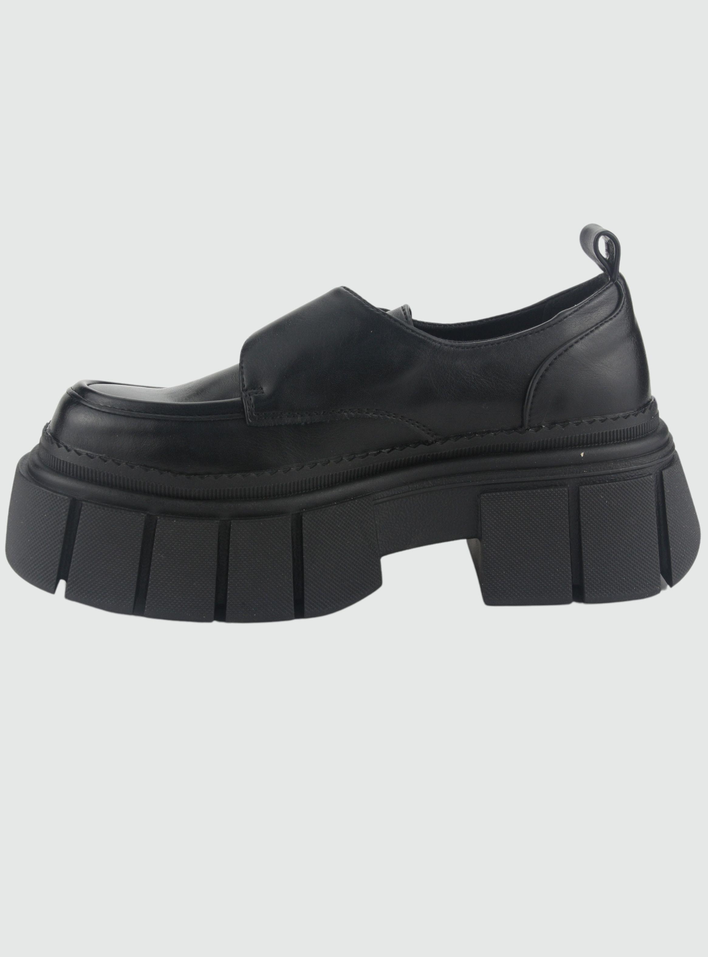Mocasin Chalada Mujer Bresh-1 Negro Casual-1