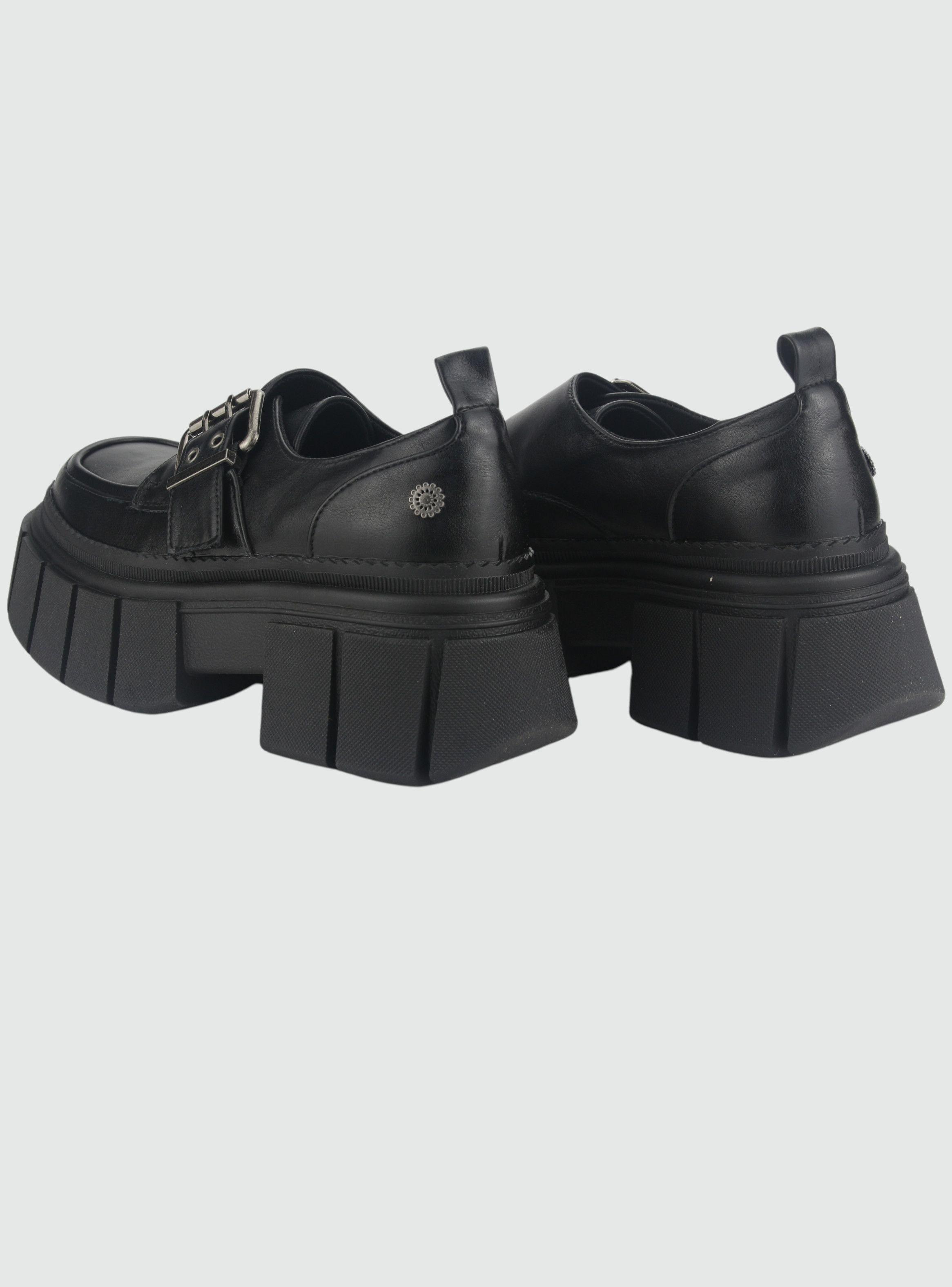 Mocasin Chalada Mujer Bresh-1 Negro Casual-5
