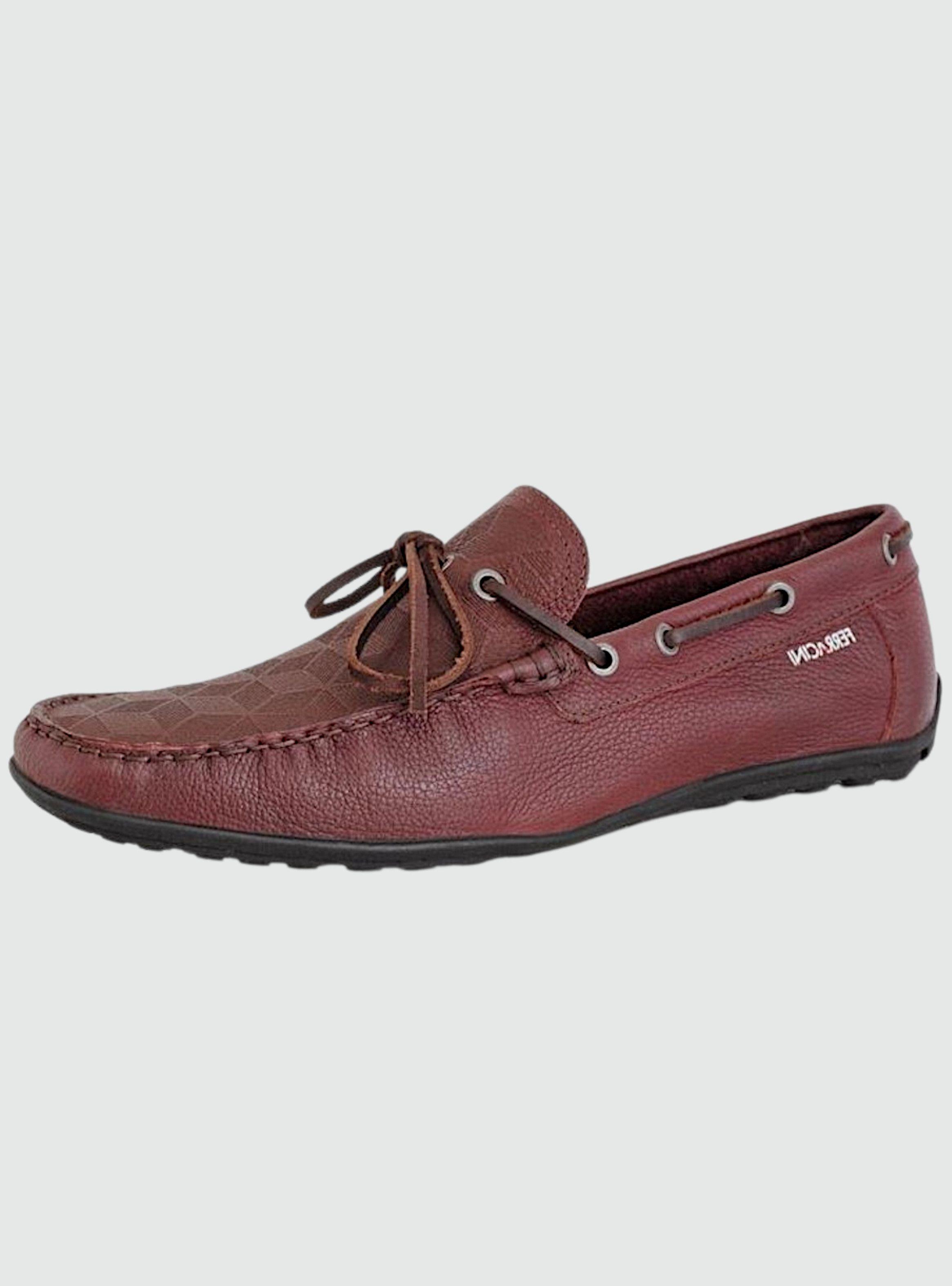 Mocasin  Hombre 2935 Burdeo Casual-0