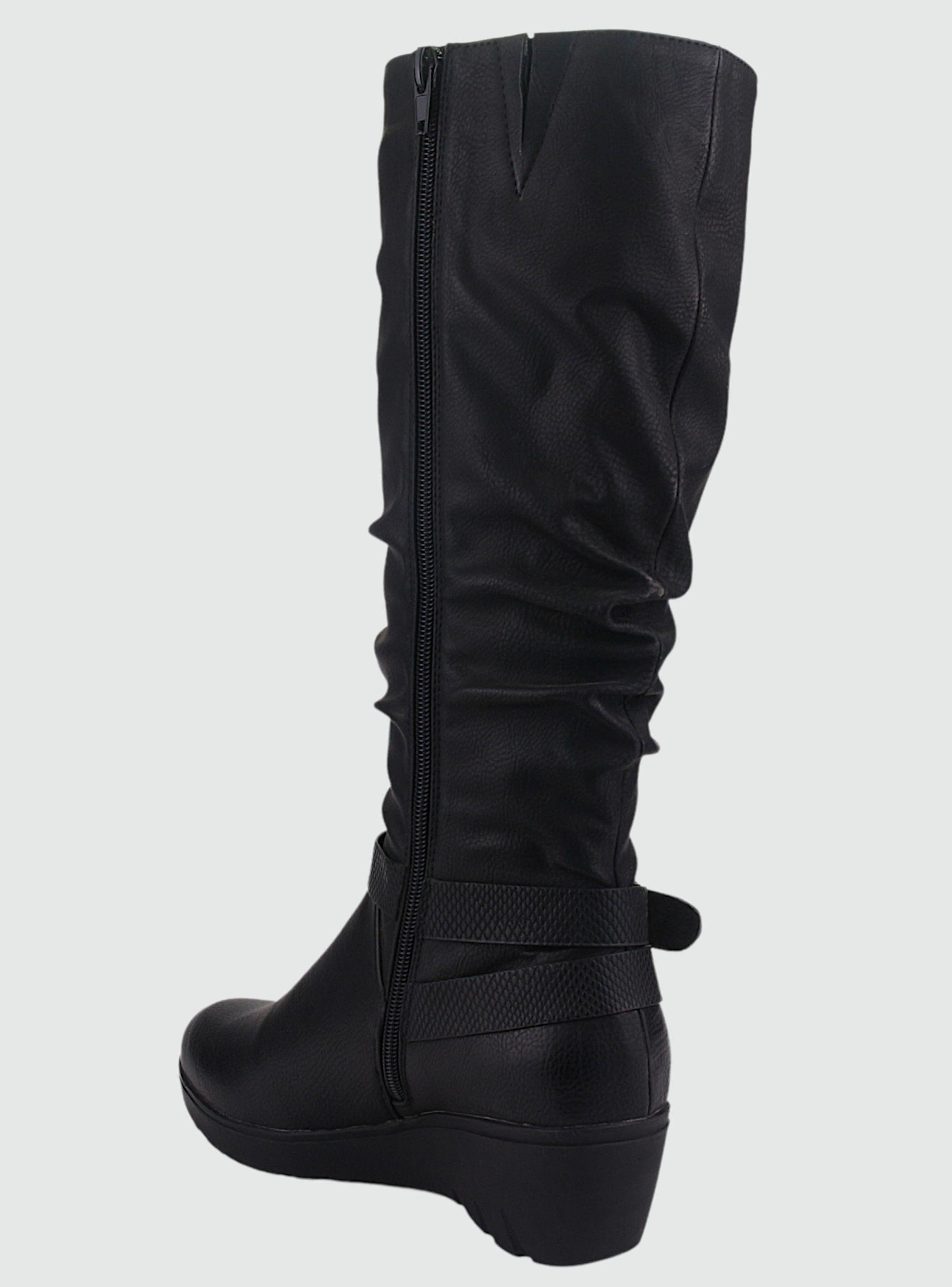 Bota Chalada Mujer Tanda-200 Negro Casual-3