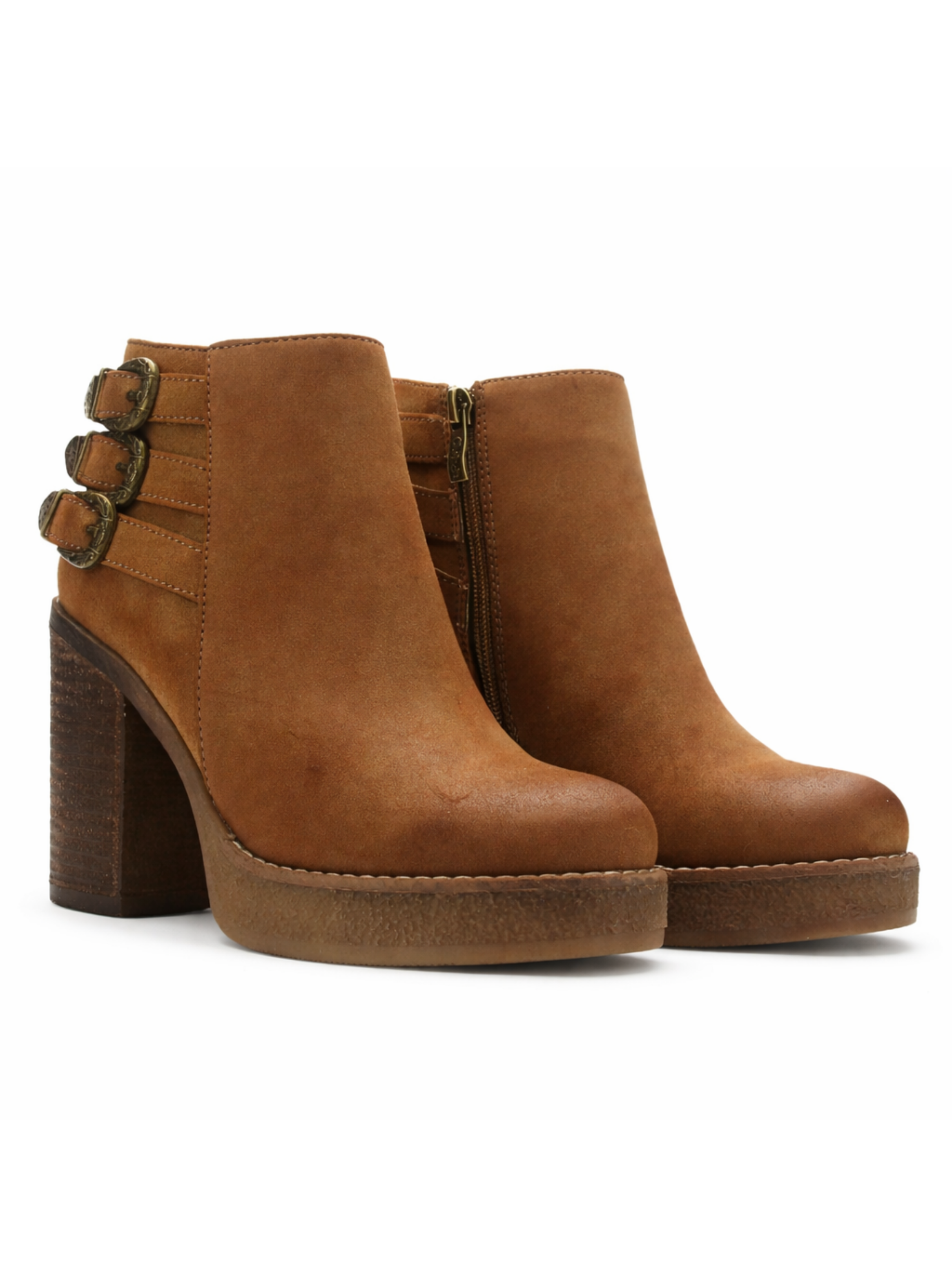 Botin Tostado Mujer Casual Chalada Ella-4