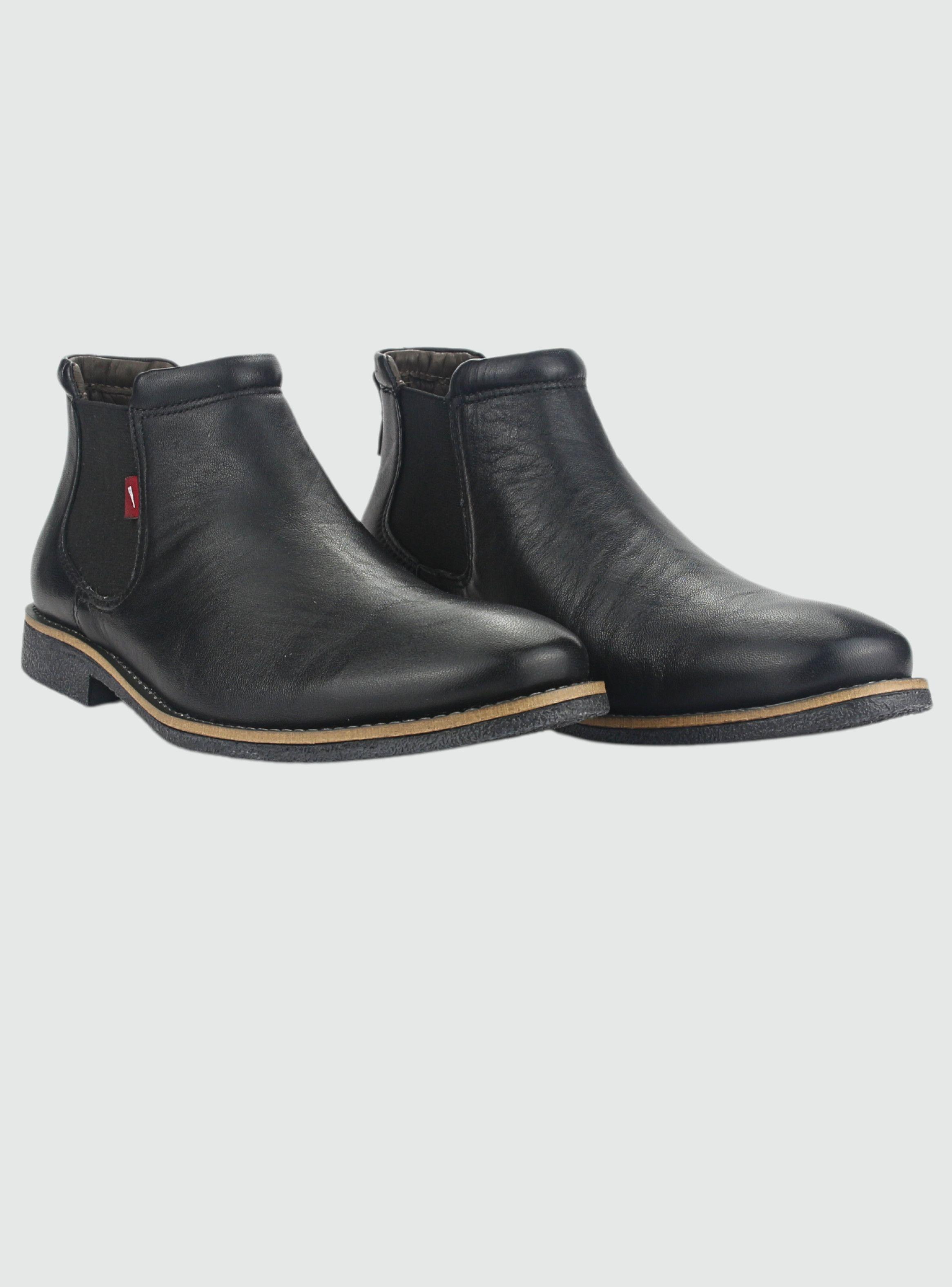 Botin Ferracini Hombre 2952-407 M Preto Casual-4