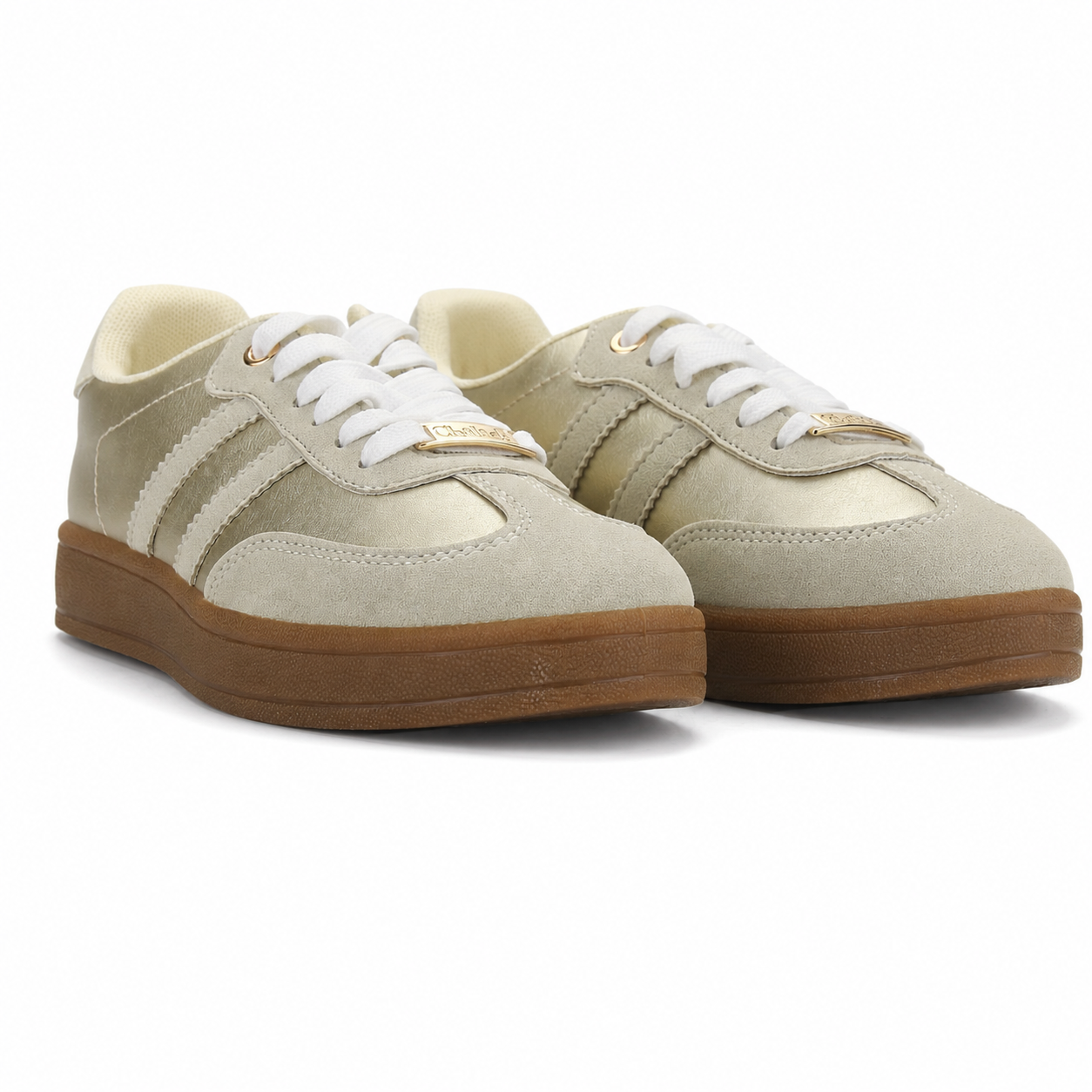Zapatilla Dorado Mujer Urbano Chalada Pita-6