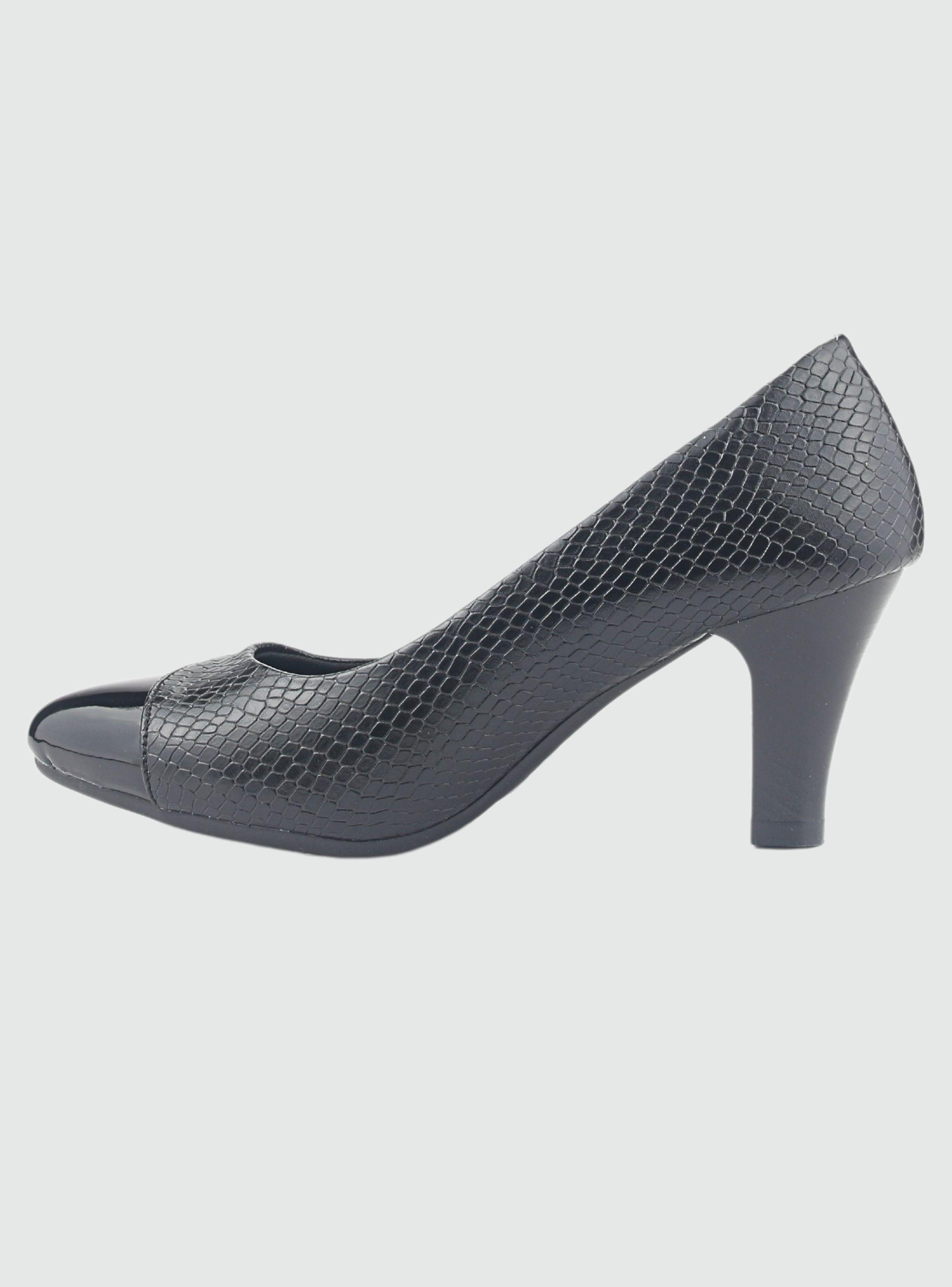 Zapato Chalada Mujer Taca-2 Negro Casual-1