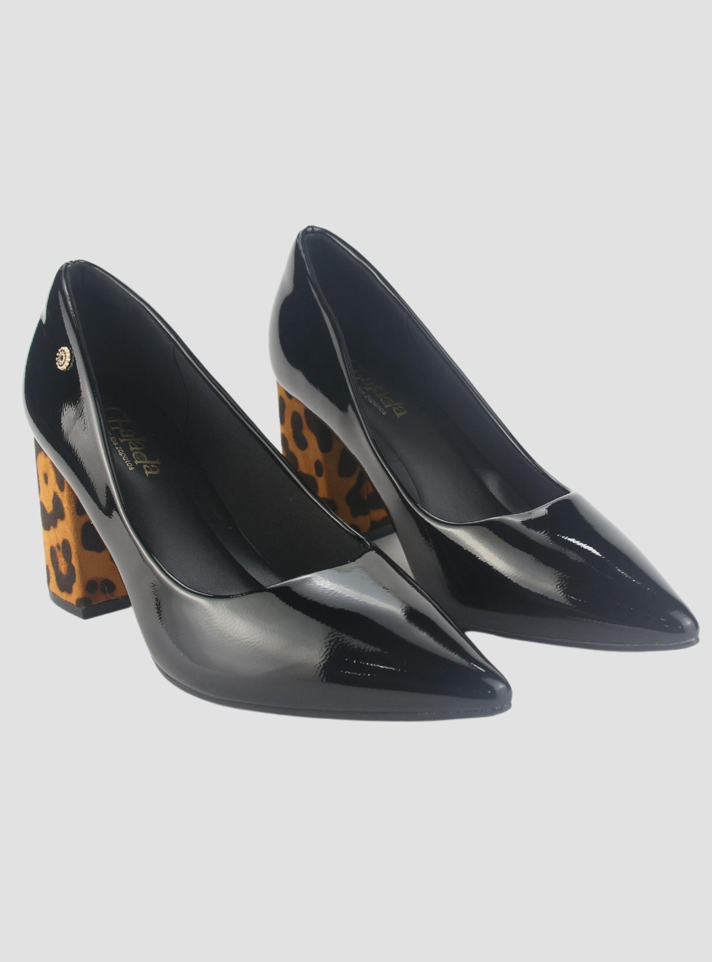 Zapato Chalada Mujer Baldi-3 Negro Casual-4