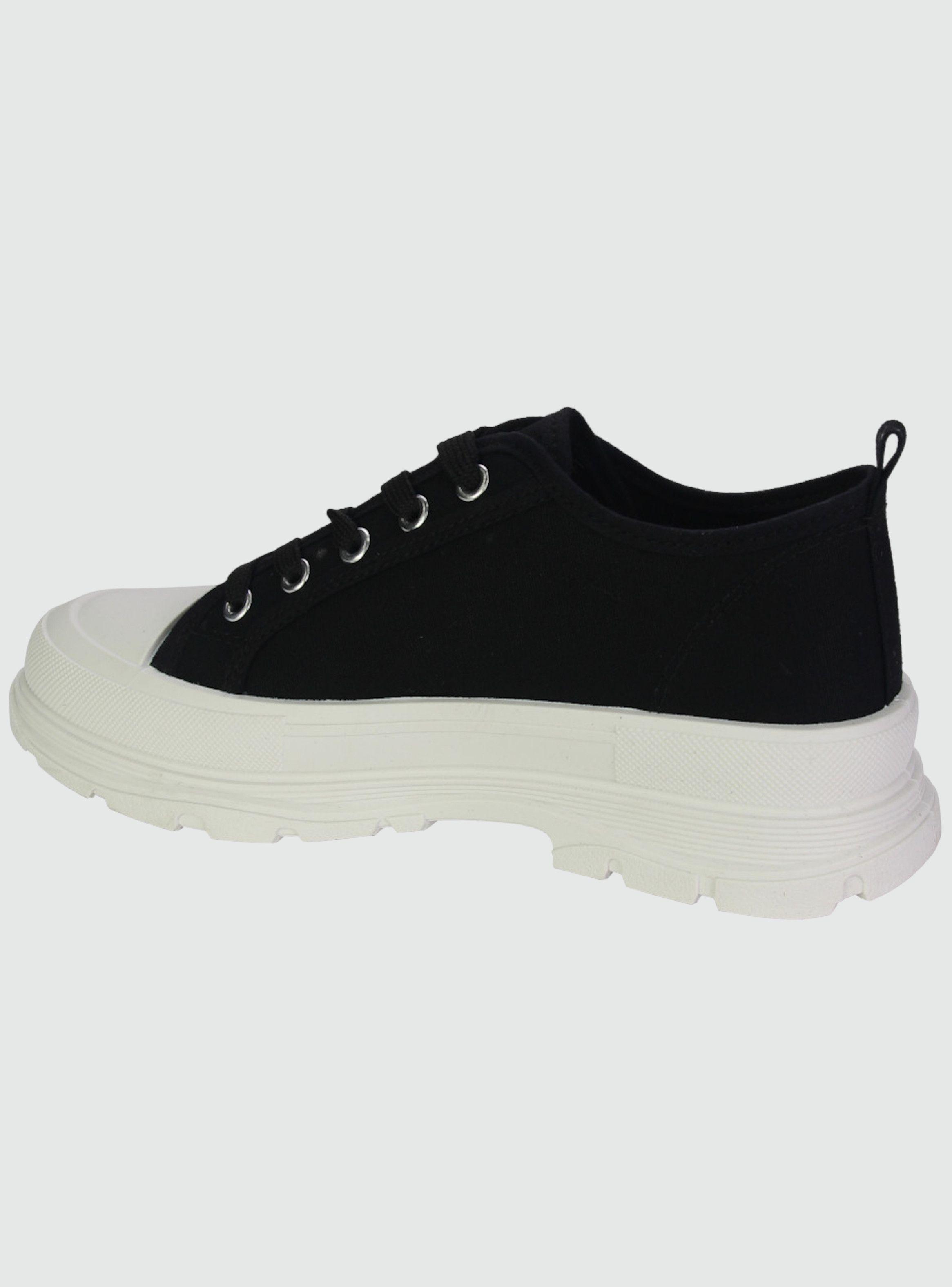 Zapatilla Chalada Mujer Alexa-1 Negro Moda-1