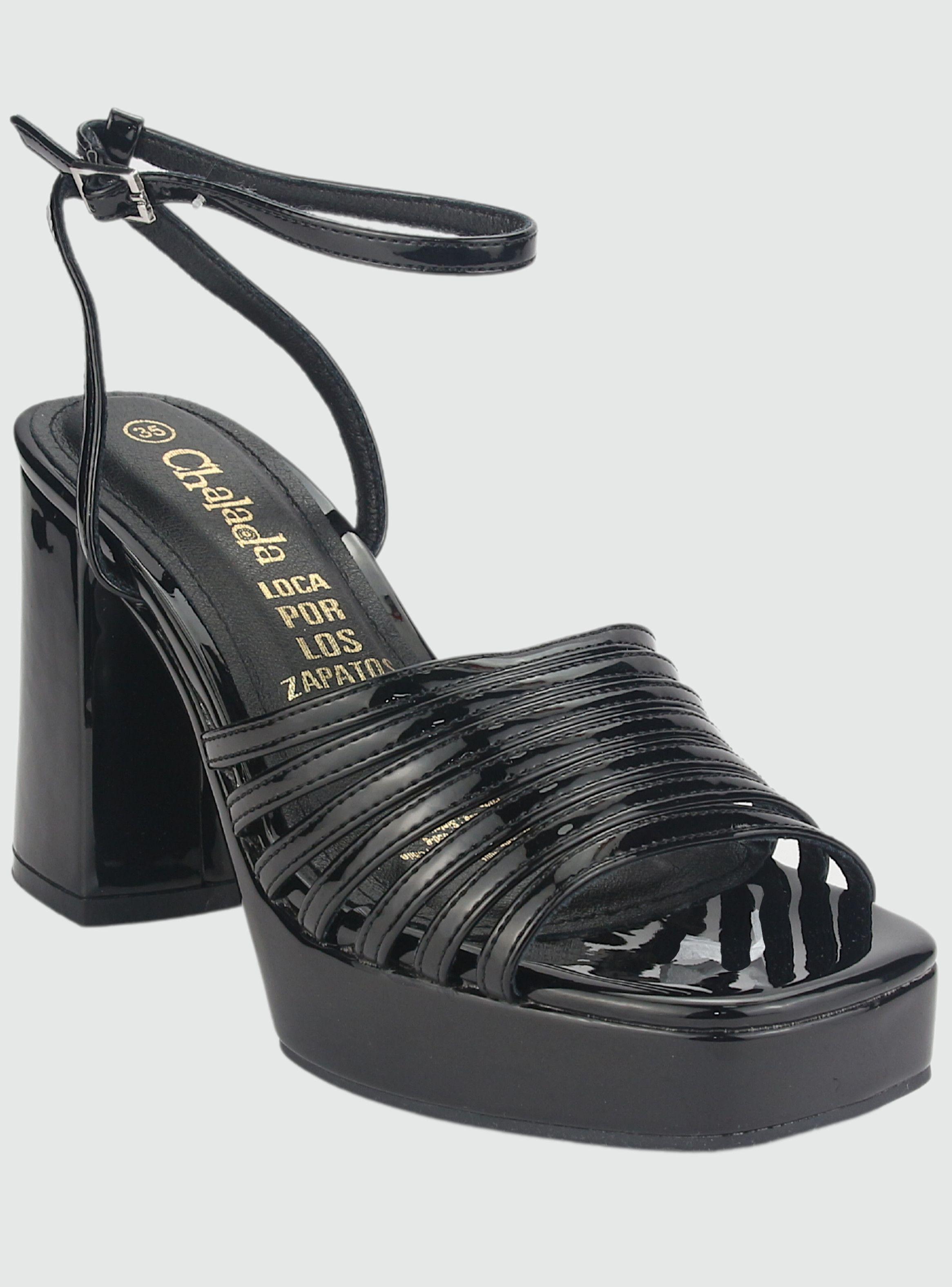 Sandalia Chalada Mujer Sussi-6 Negro Casual-2