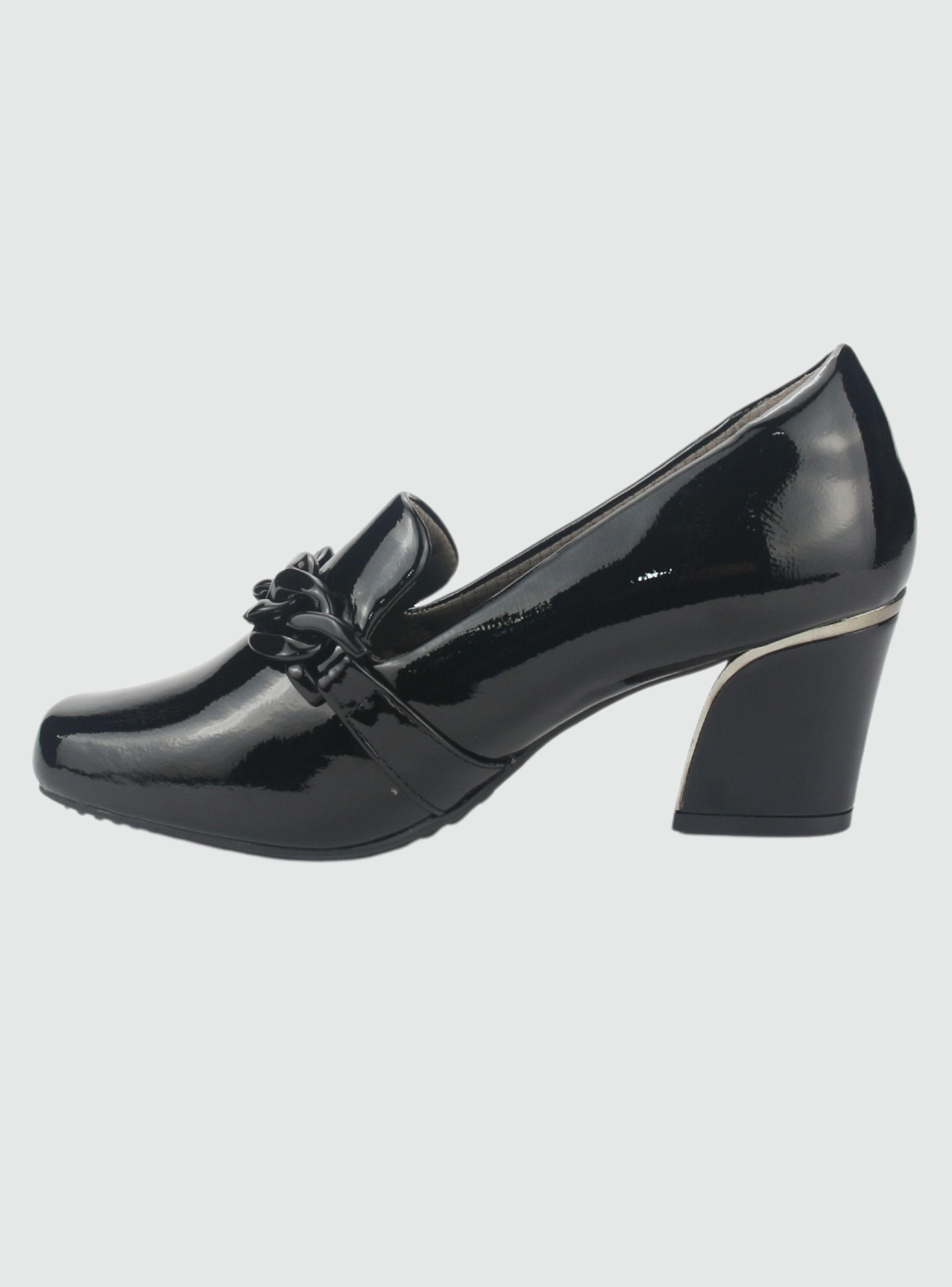 Zapato Chalada Mujer Carol-1 V Negro Casual-0