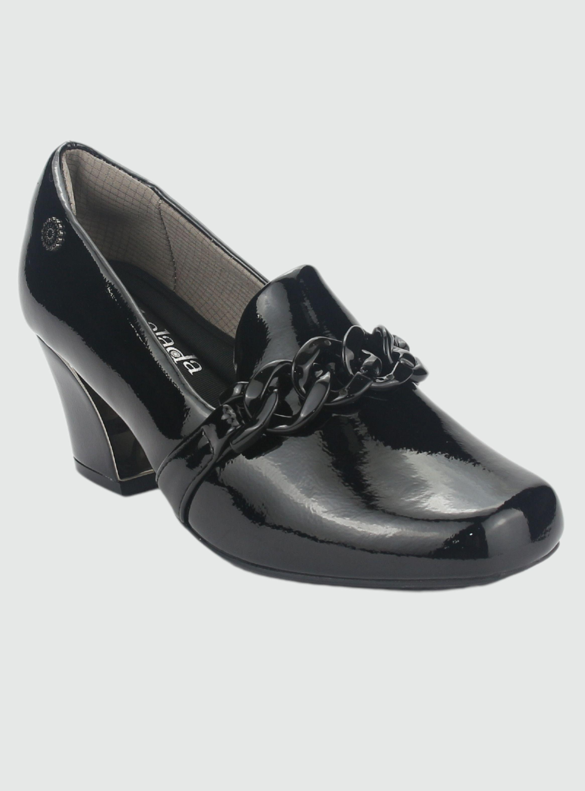 Zapato Chalada Mujer Carol-1 V Negro Casual-1