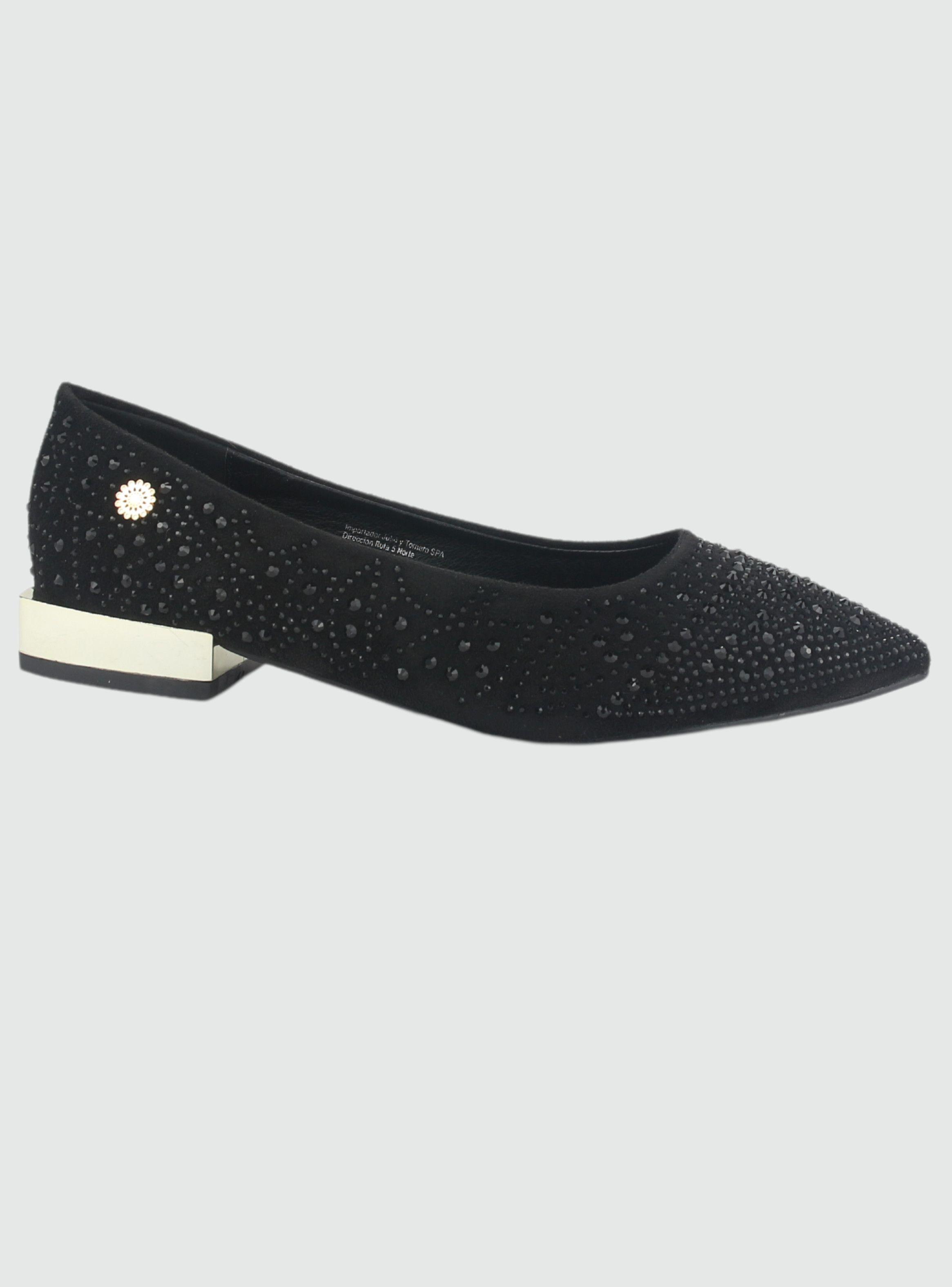 Zapato Chalada Mujer Merc-1 Negro Negro Casual-0
