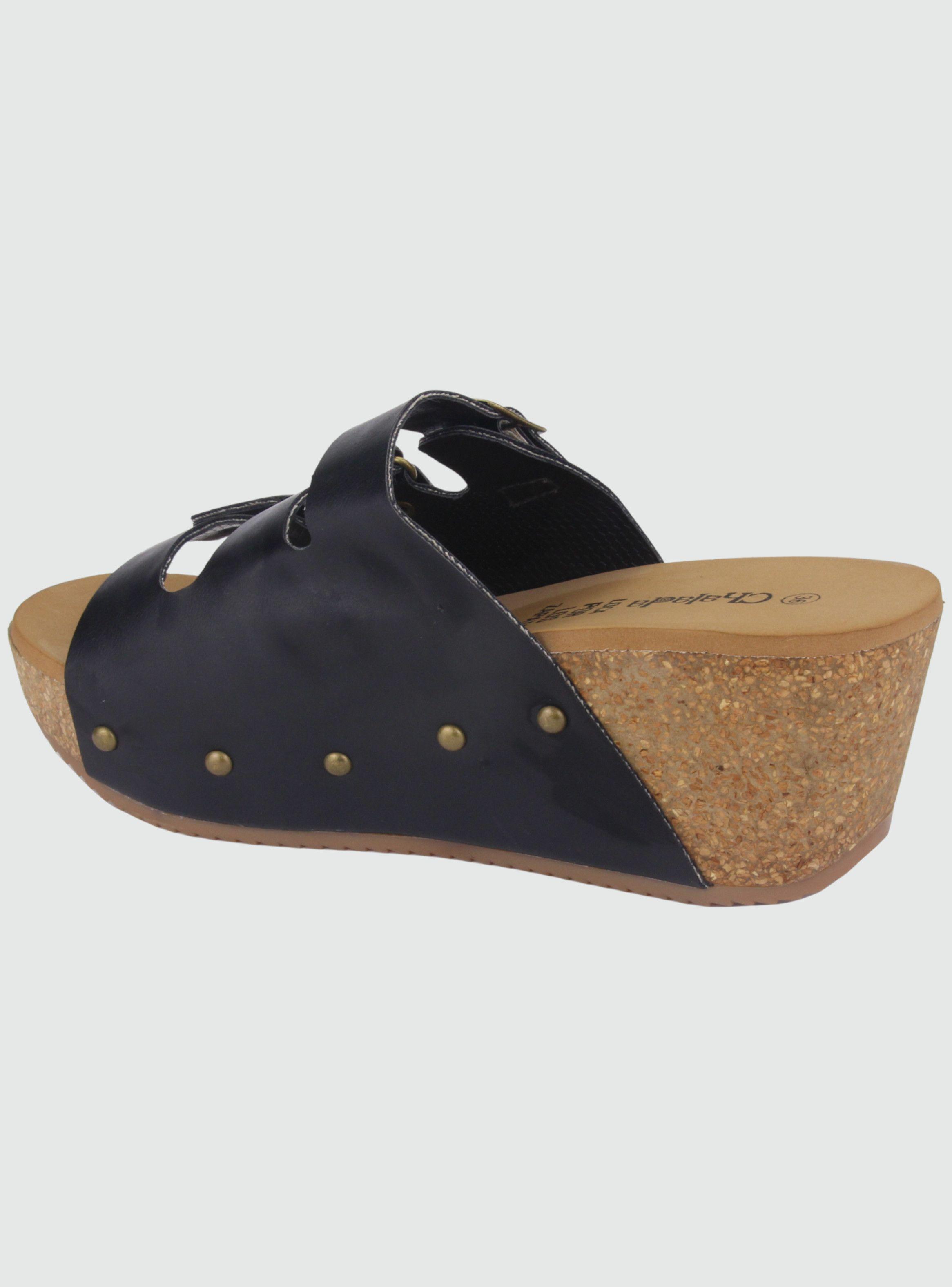 Sandalia Chalada Mujer Dalena-2 Negro Moda-1