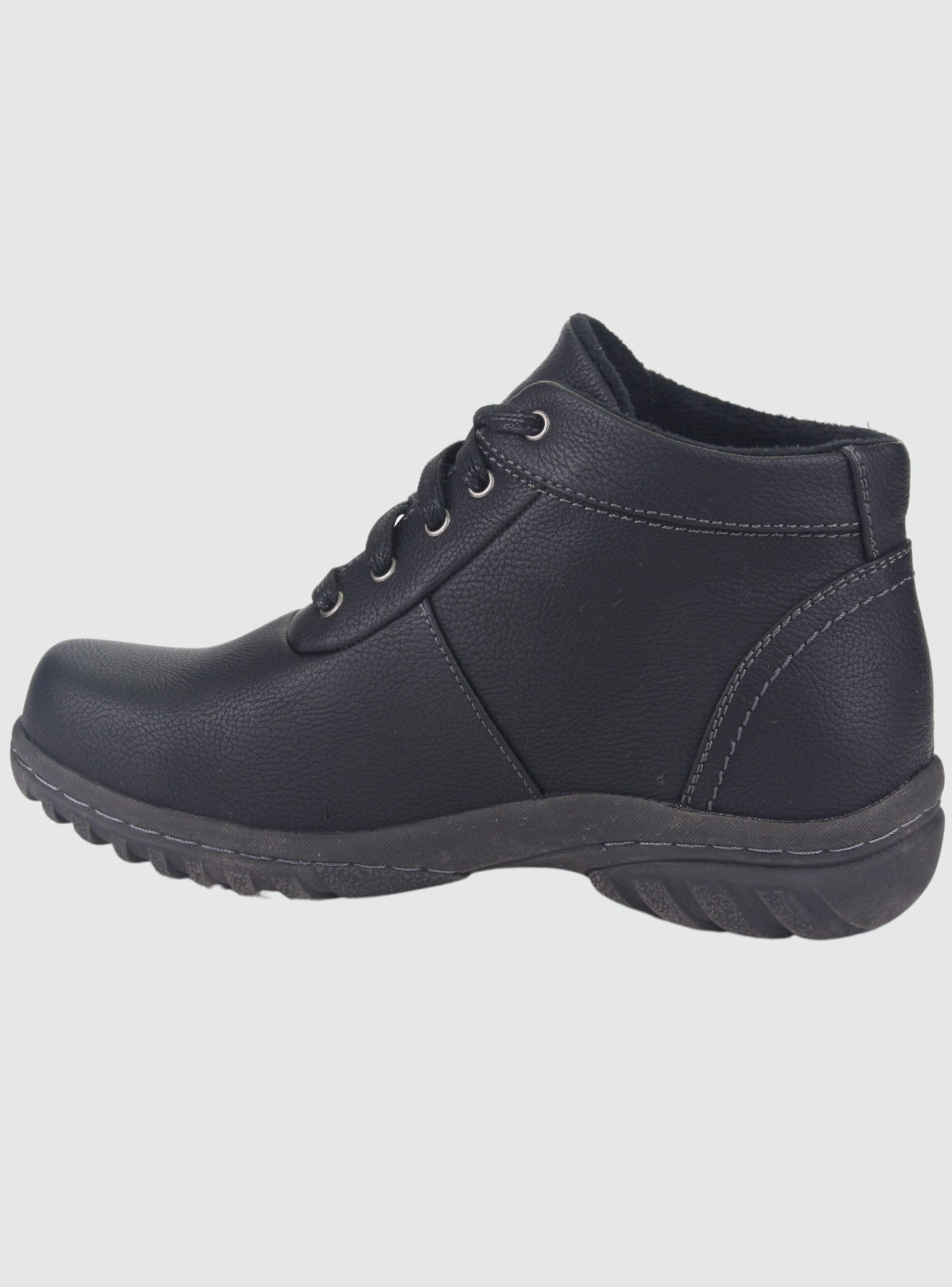 Botin Chalada Mujer Flumi-1 Negro Casual-1