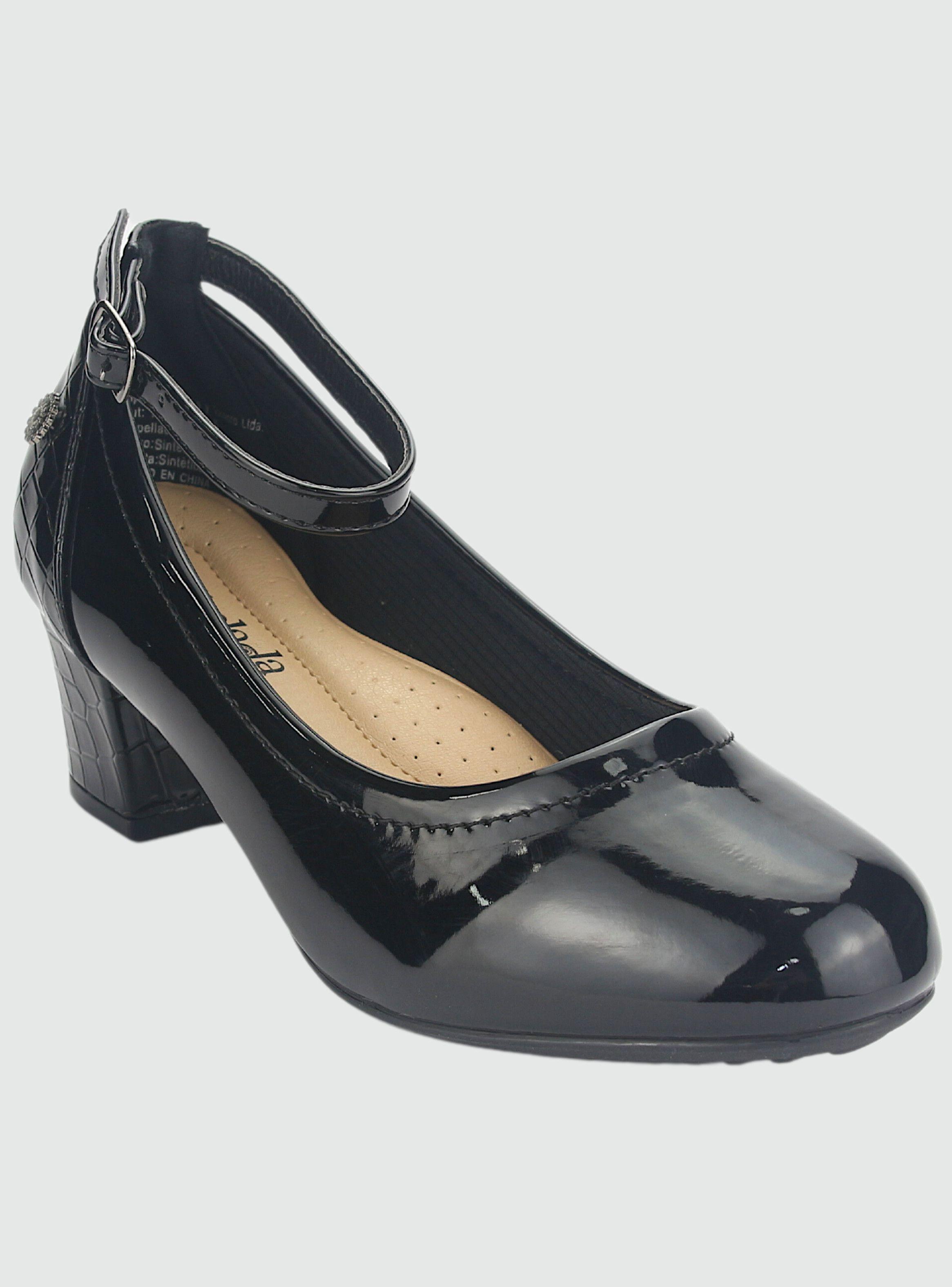 Zapato Chalada Mujer Flexi-27 Negro Casual-2