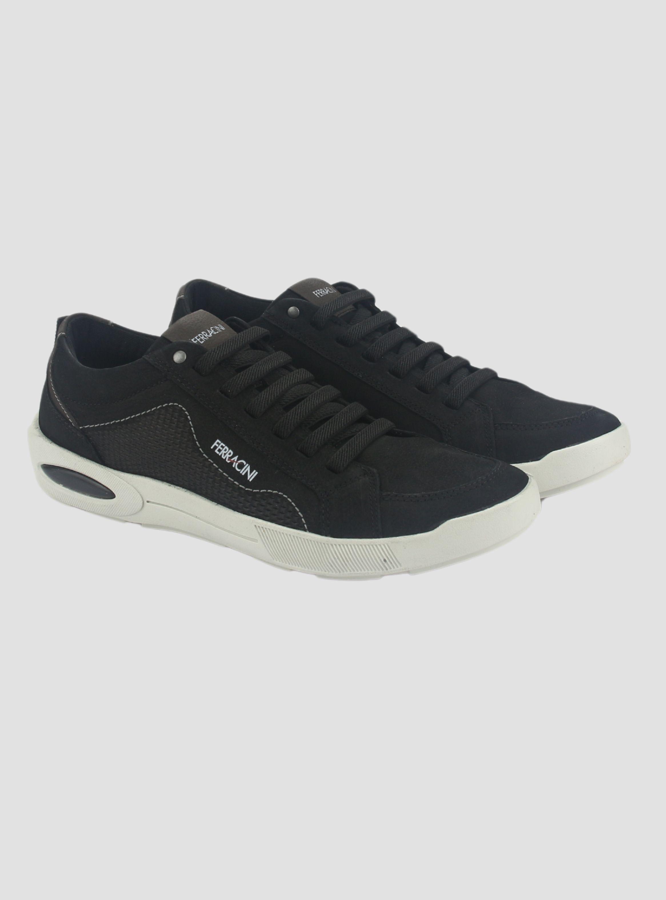 Zapatilla Ferracini Hombre 2269 Pulse Negro Casual-4