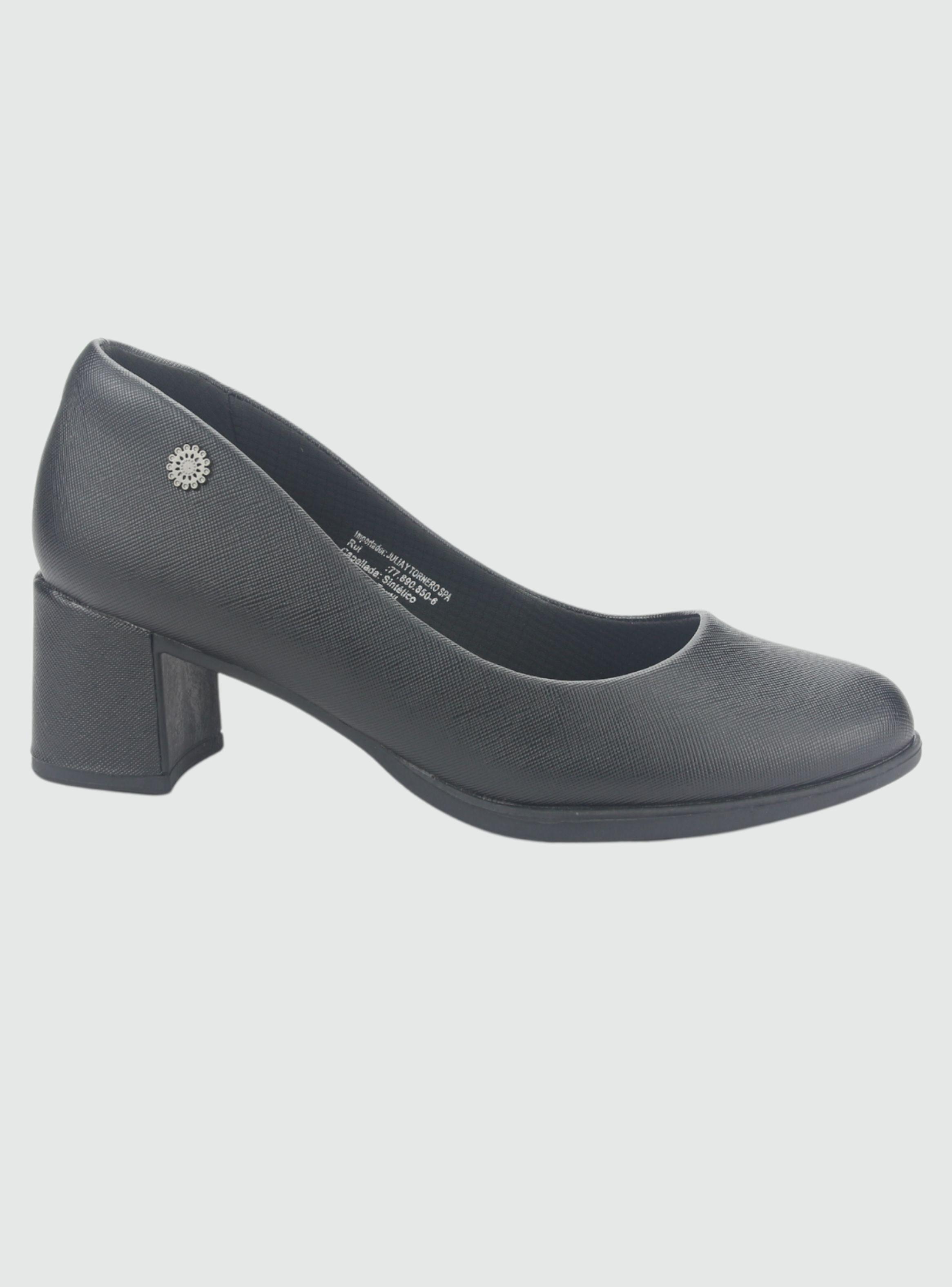Zapato Chalada Mujer Fita-1 Negro Casual-0