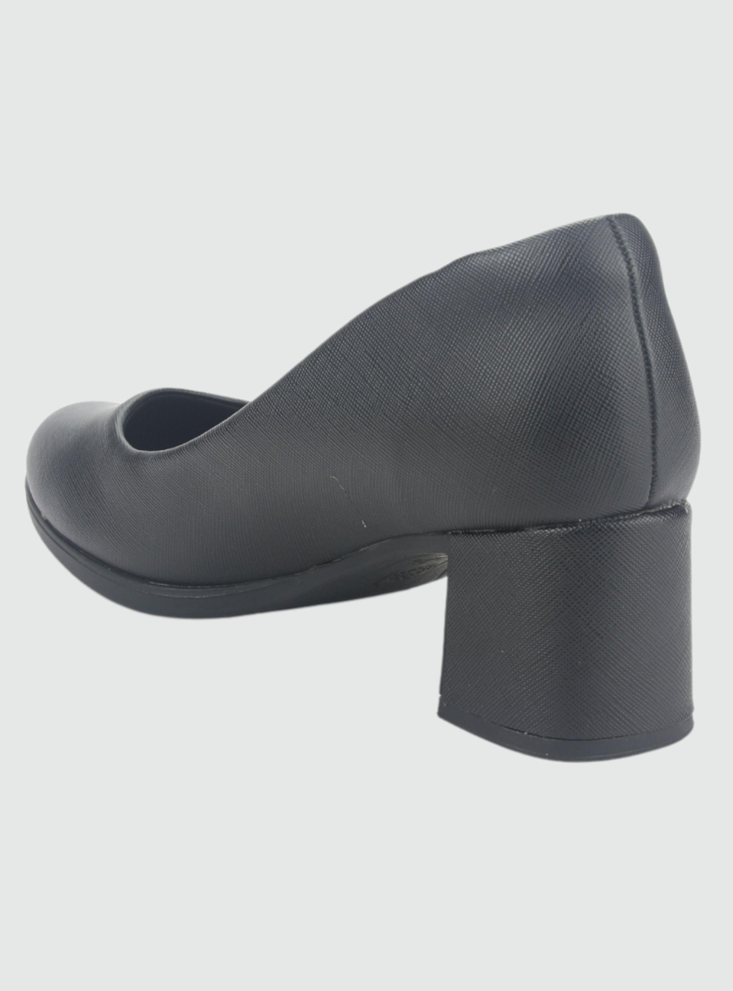 Zapato Chalada Mujer Fita-1 Negro Casual-3