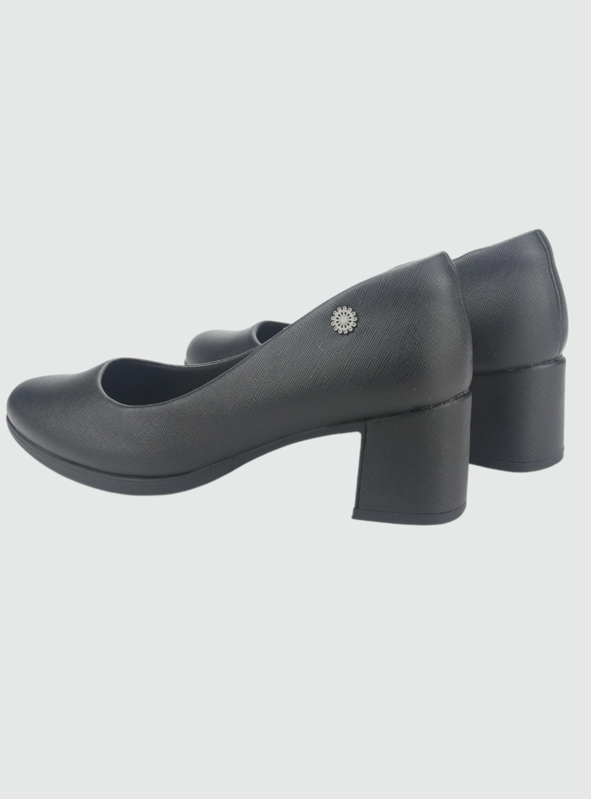 Zapato Chalada Mujer Fita-1 Negro Casual-5
