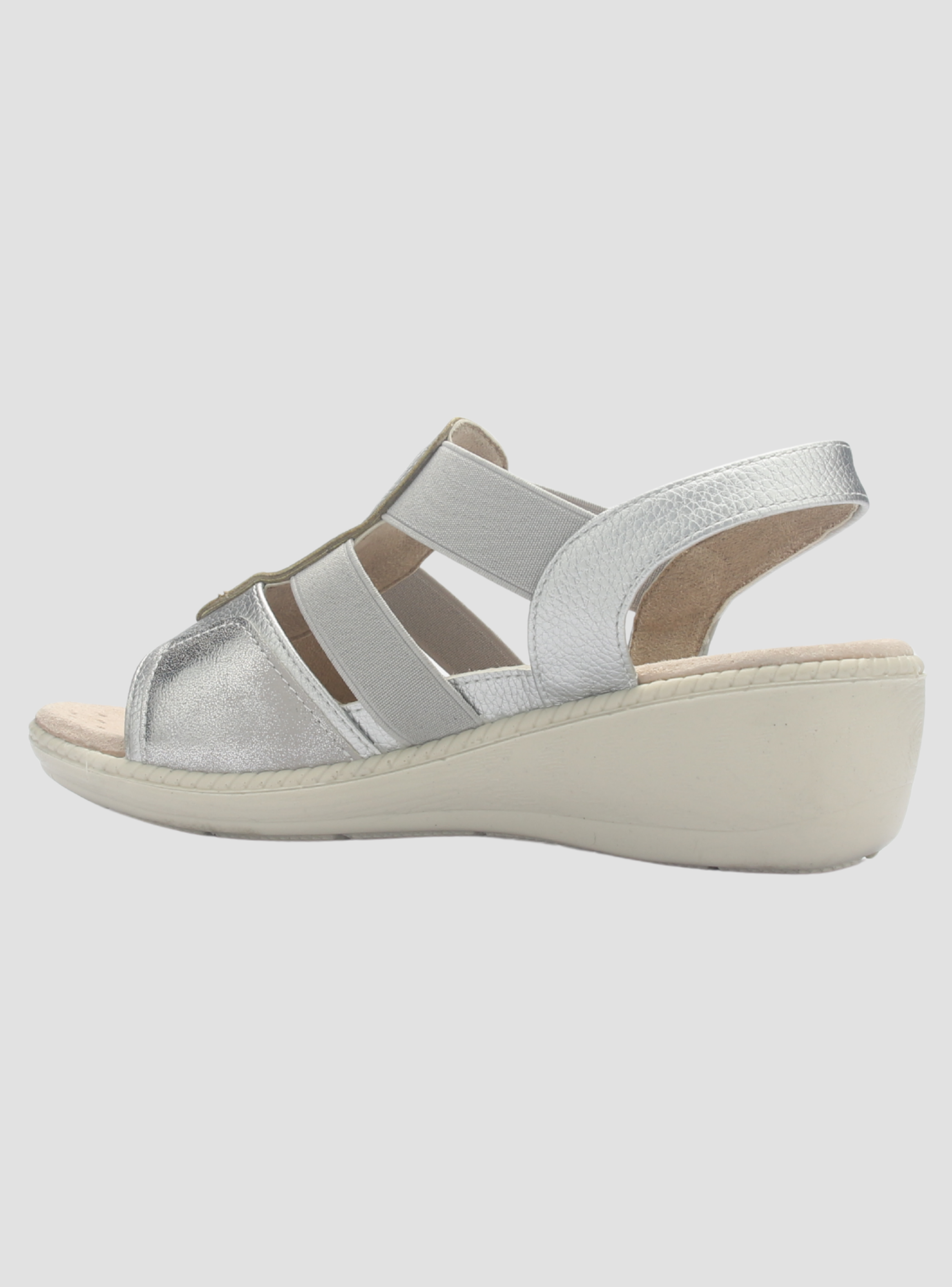 Sandalia Mujer Chalada Lupe-4 Plateado Casual-3