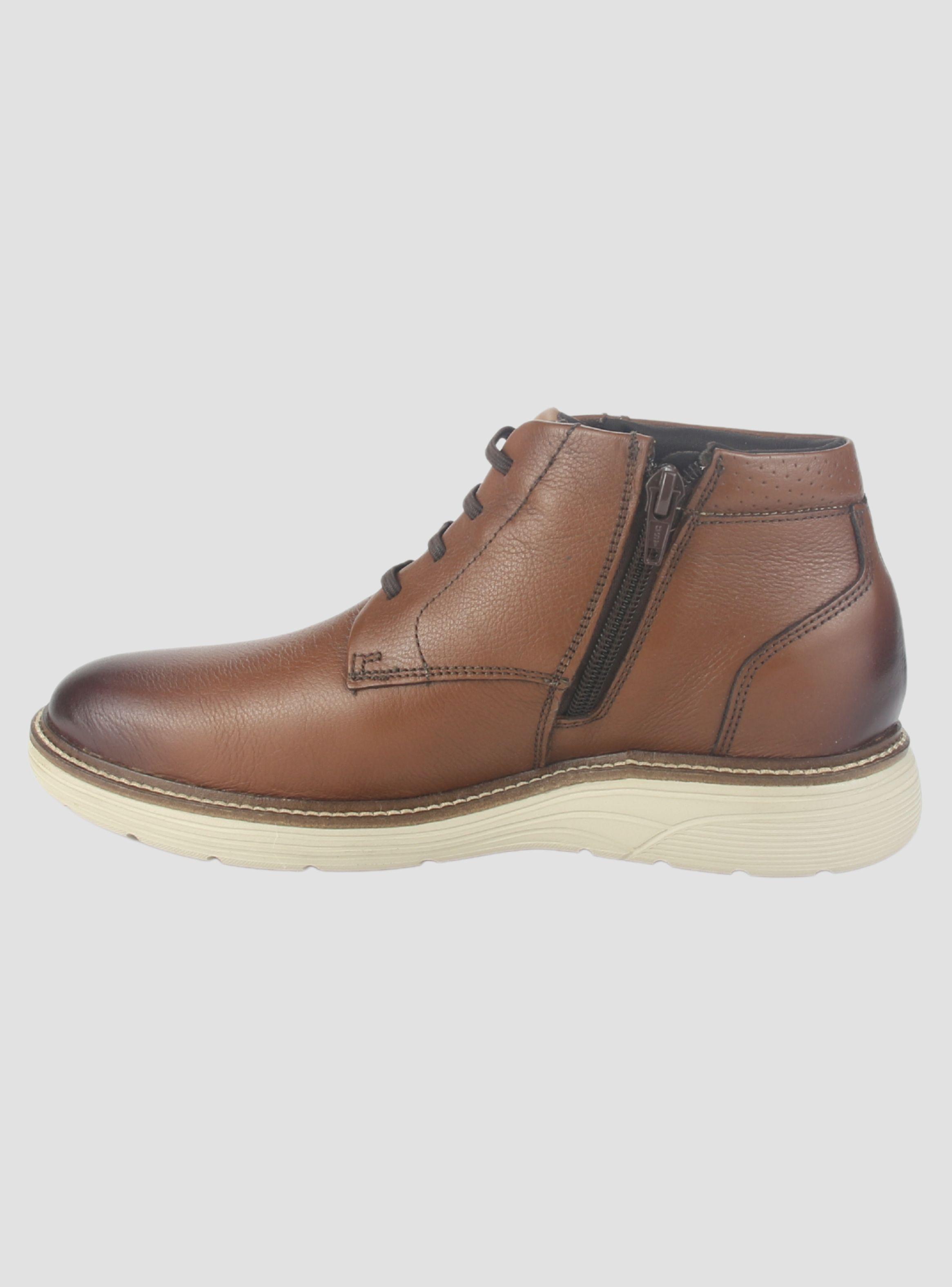 Botin Ferracini Hombre 4567 Full Café Casual-1