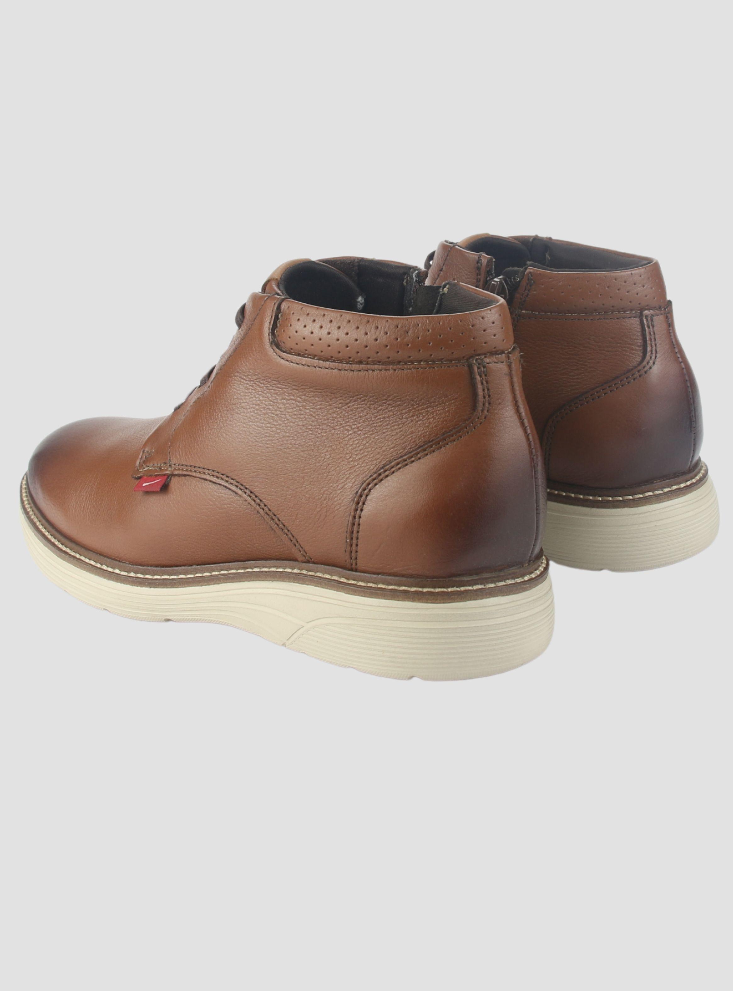 Botin Ferracini Hombre 4567 Full Café Casual-5