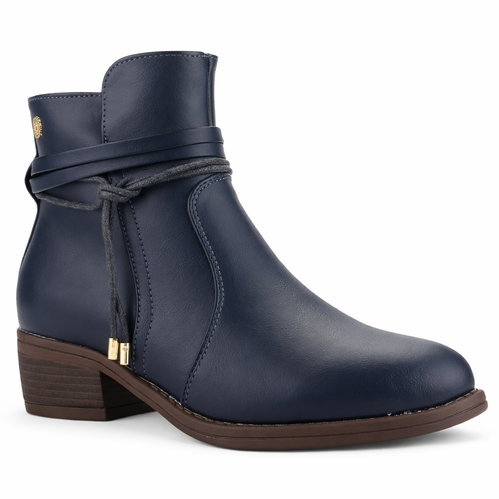 Botin Azul Mujer Casual Chalada Trosi-2