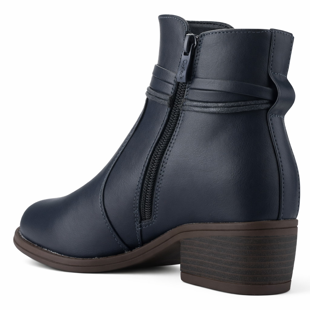Botin Azul Mujer Casual Chalada Trosi-3