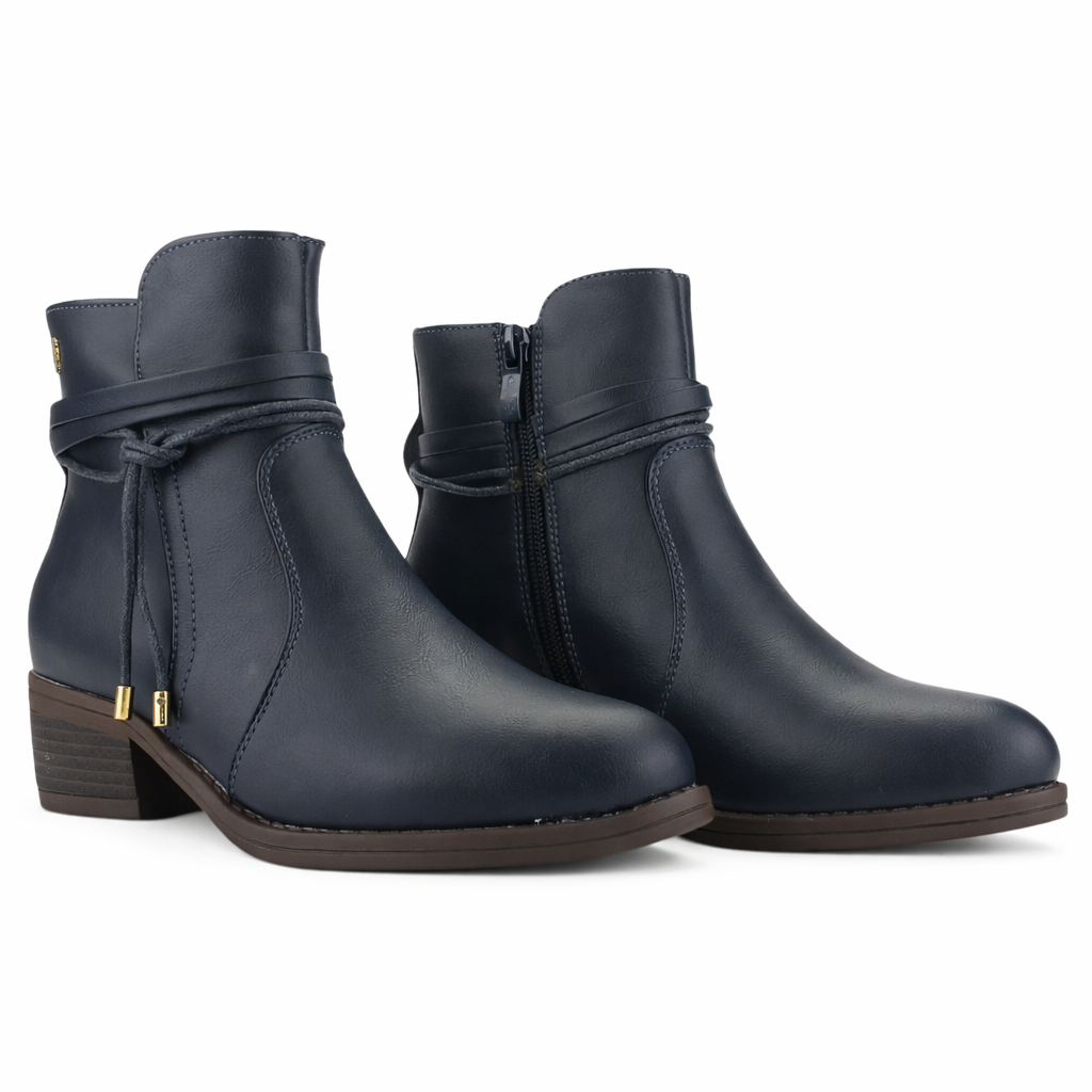 Botin Azul Mujer Casual Chalada Trosi-4