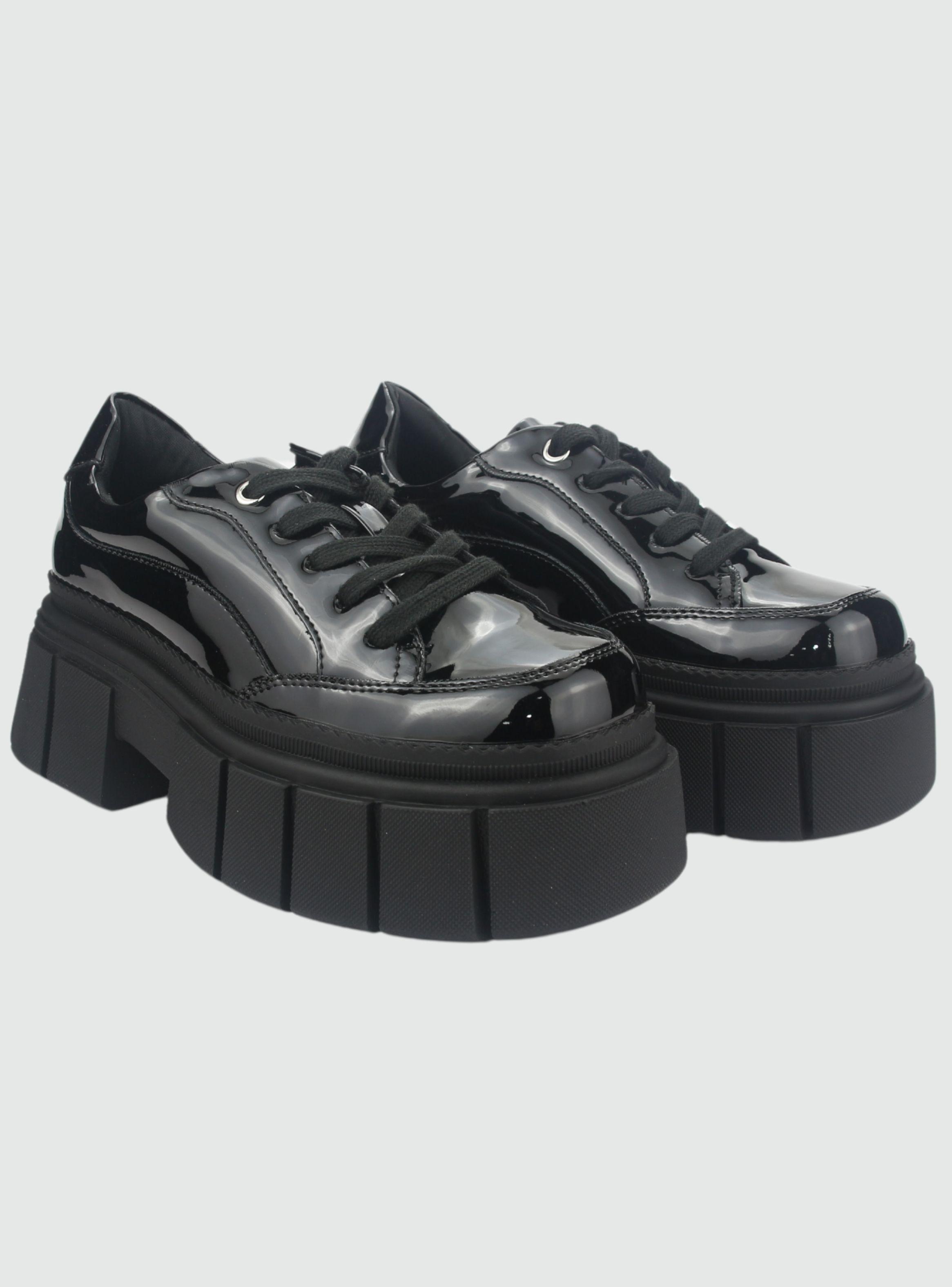 Mocasin Chalada Mujer Bresh-5 Negro Moda-4