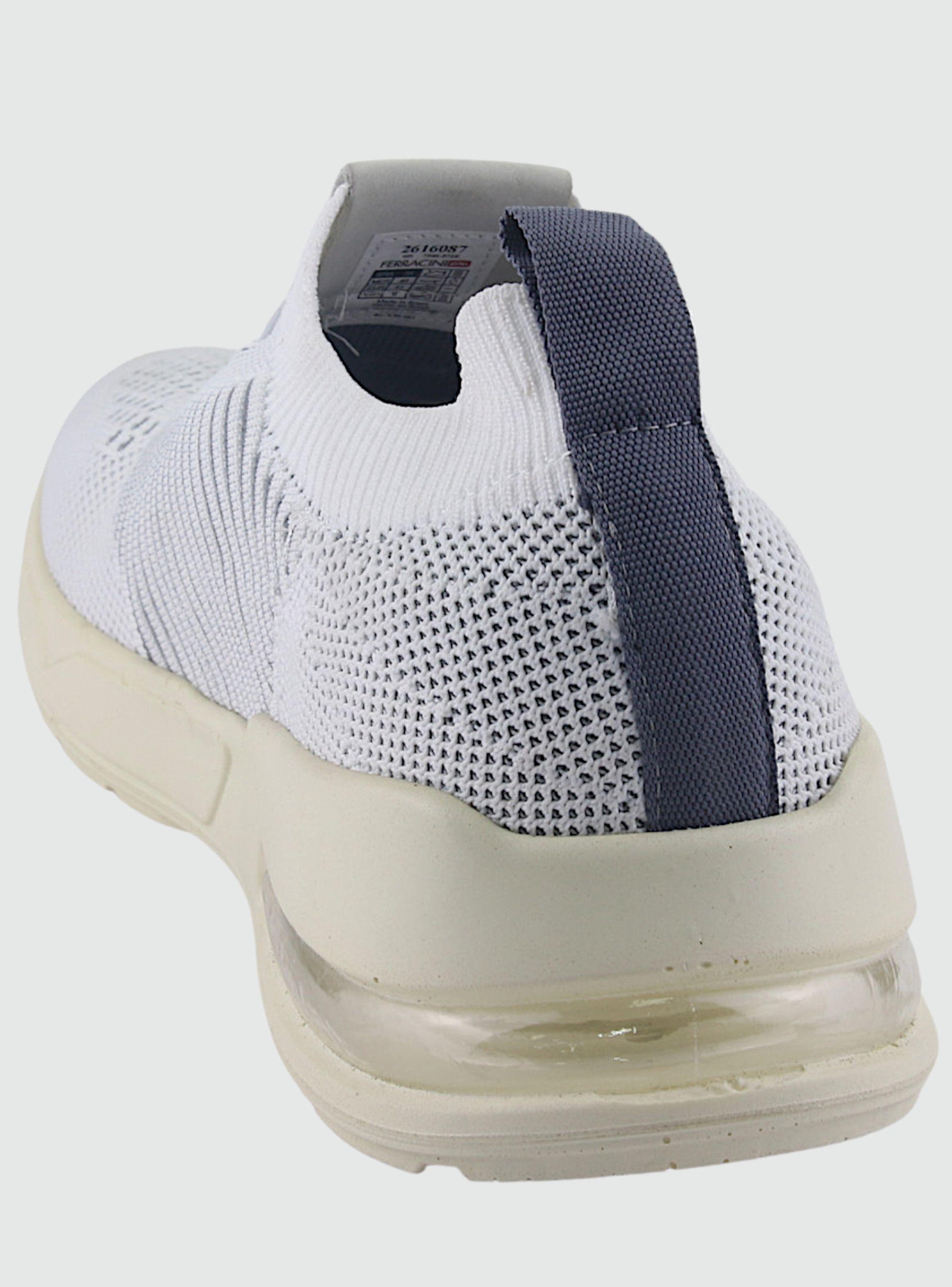 Zapatilla Ferracini Hombre 7546 Fusion Blanco Casual-2
