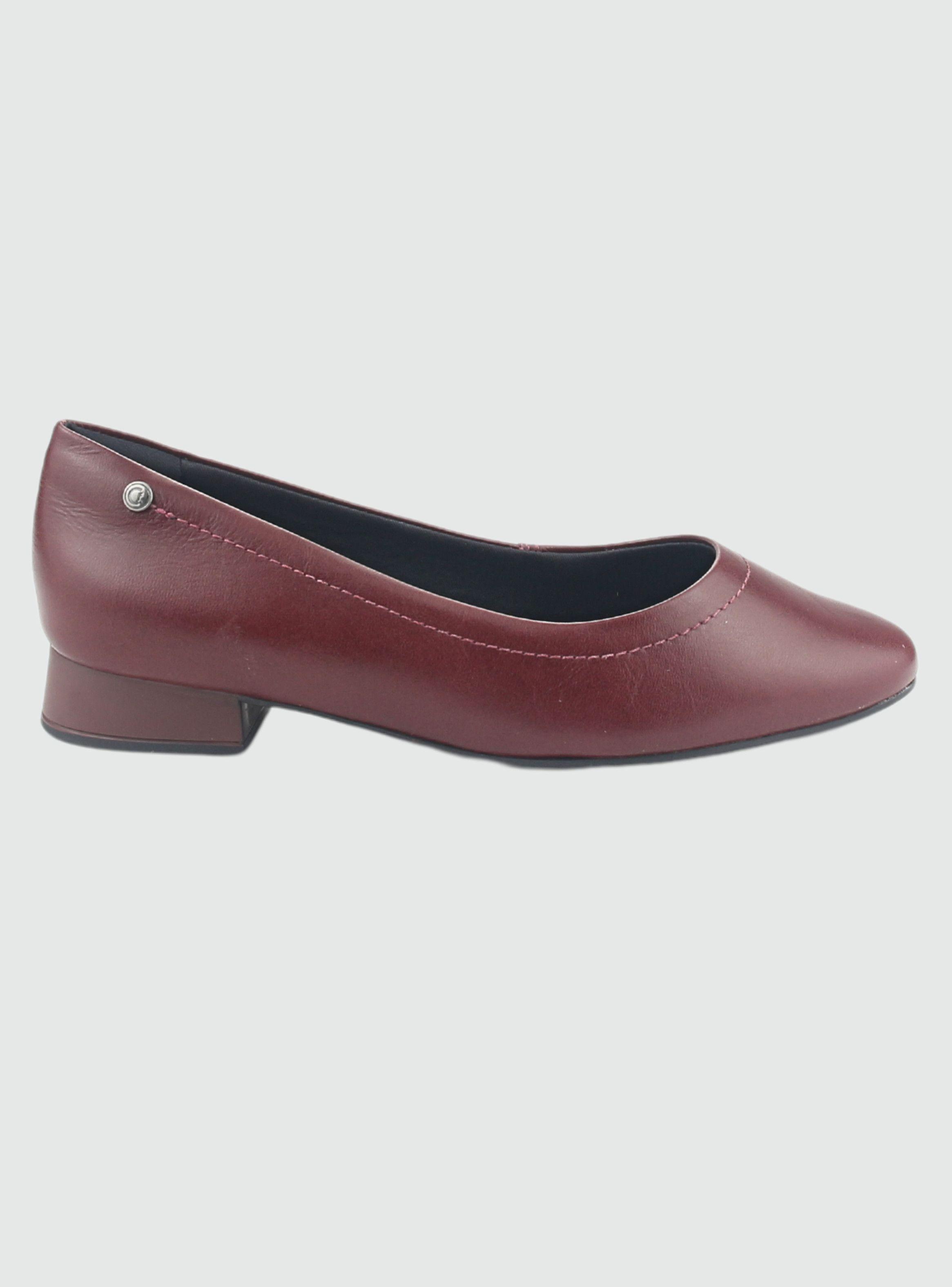 Ballerina Comfortflex Mujer 2482301 Rojo Casual-0