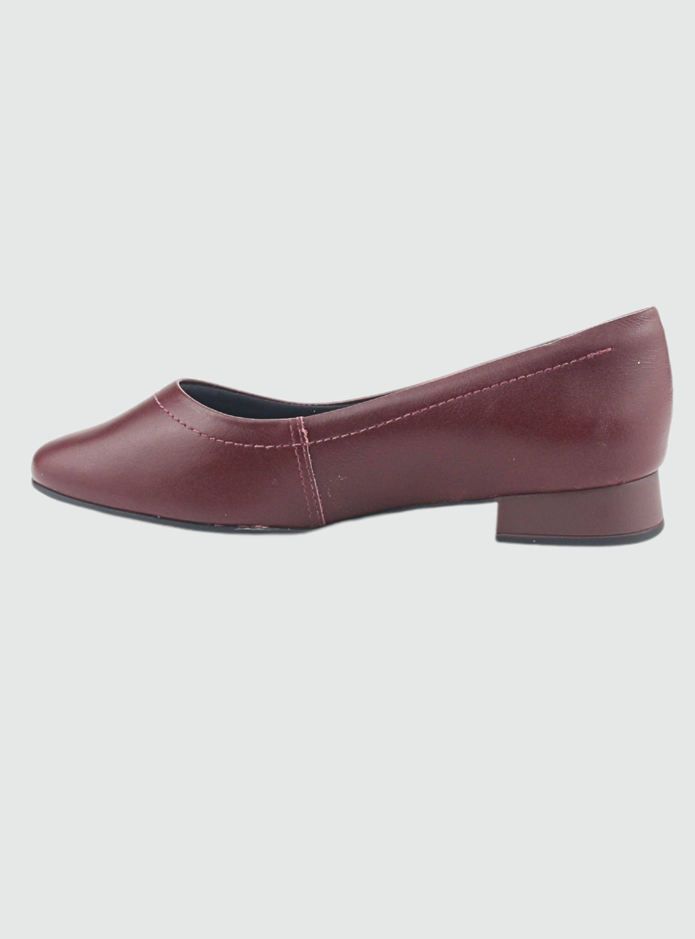 Ballerina Comfortflex Mujer 2482301 Rojo Casual-1