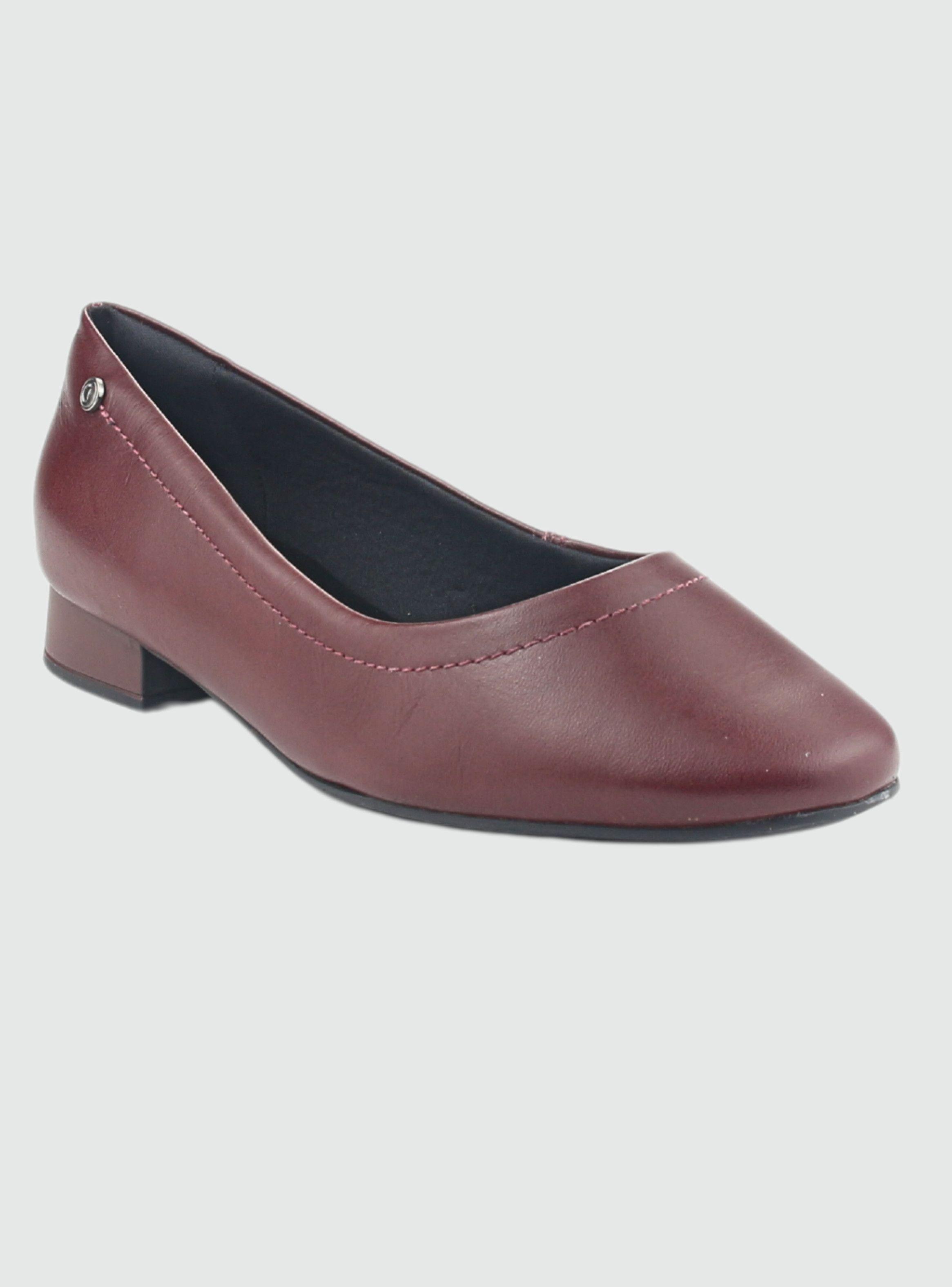 Ballerina Comfortflex Mujer 2482301 Rojo Casual-2