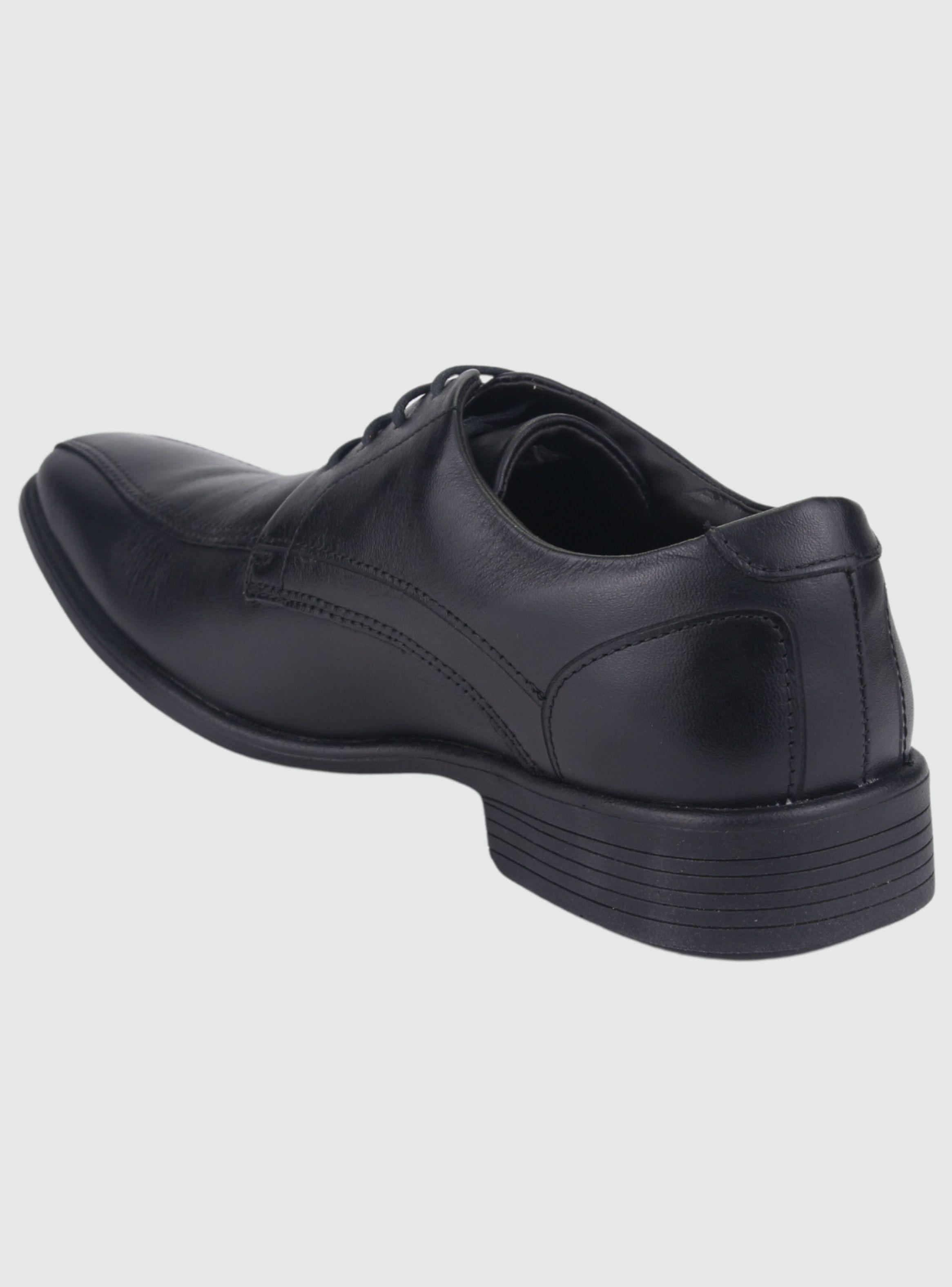 Zapato Ferracini Hombre 4384 Frankfurt Negro Matte Casual-3
