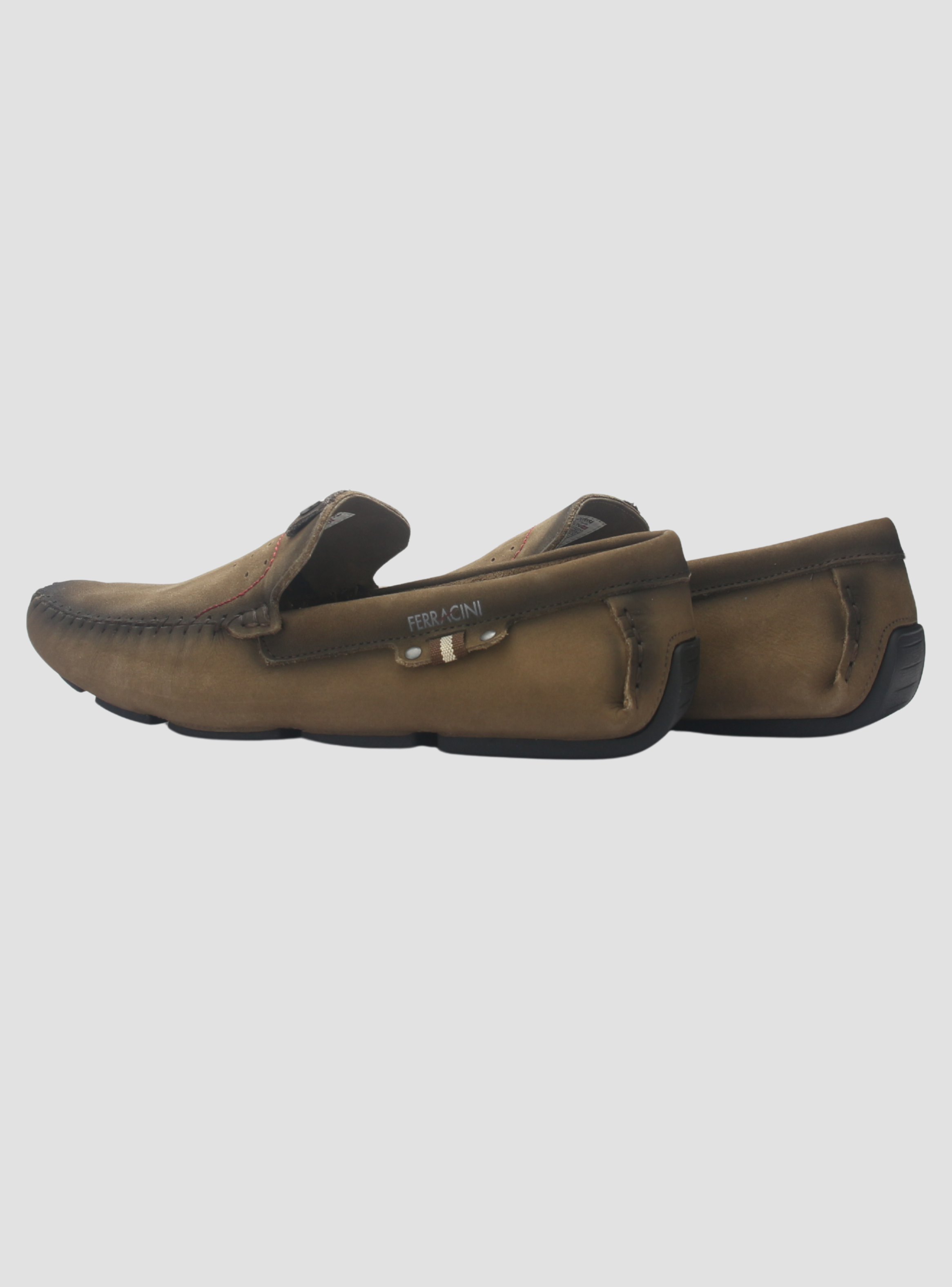 Mocasin Ferracini Hombre 2774 Mali Gris Casual-7