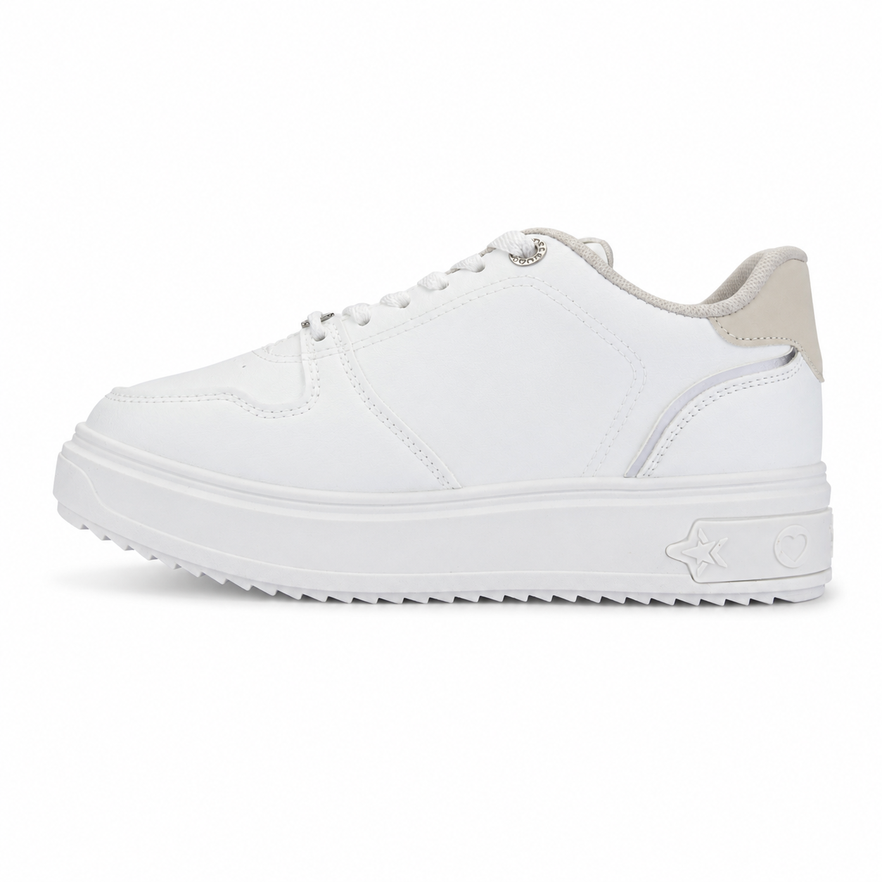 Zapatilla Blanco Mujer Urbano Chalada Star-1