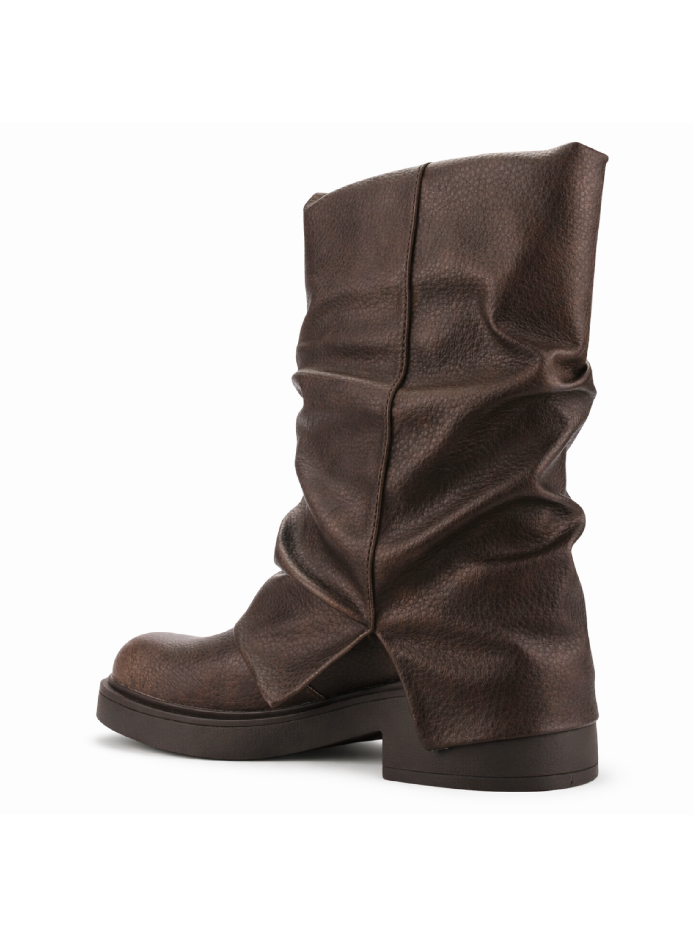 Botin Café Mujer Casual Chalada Biker-3