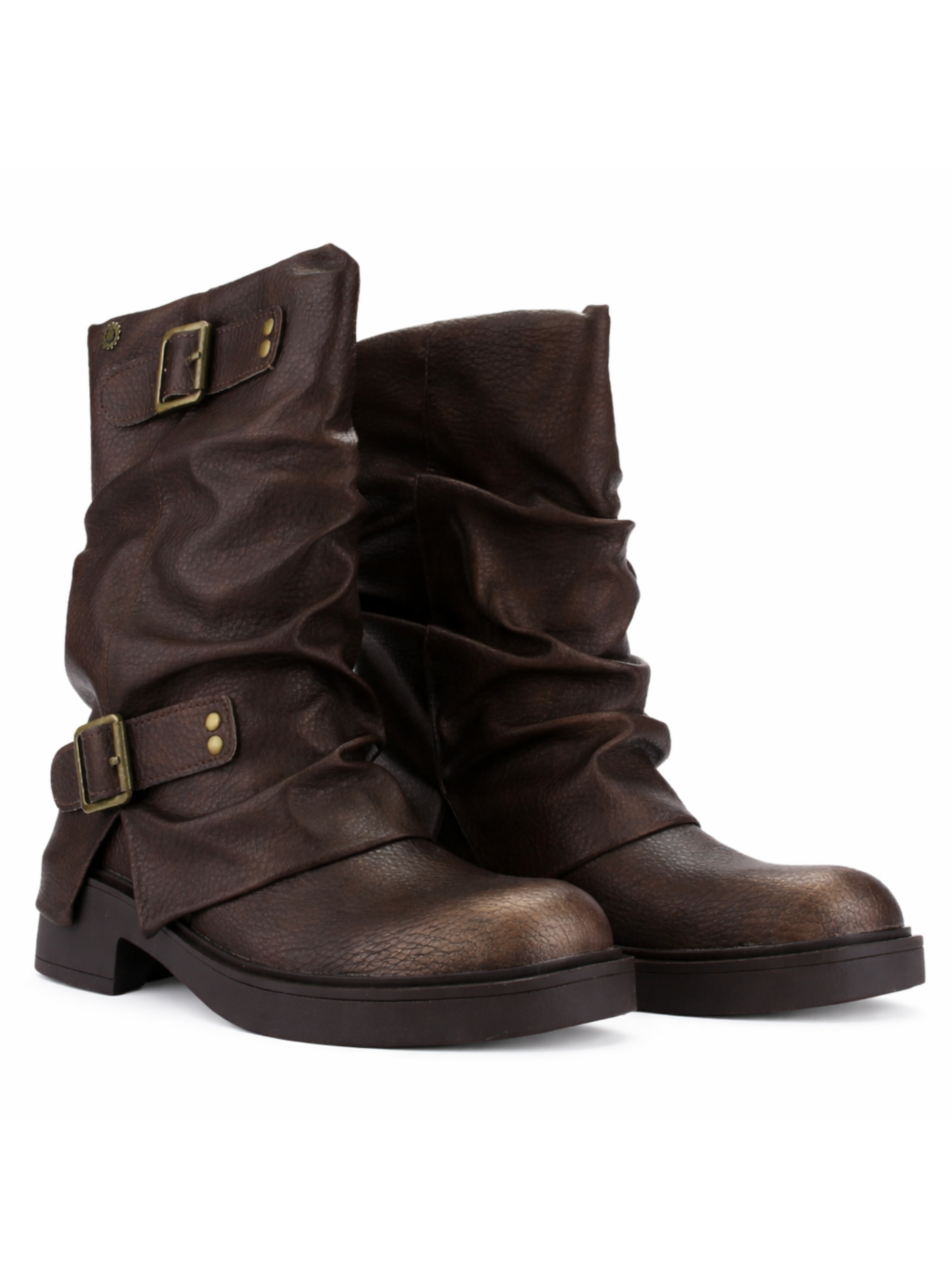 Botin Café Mujer Casual Chalada Biker-4