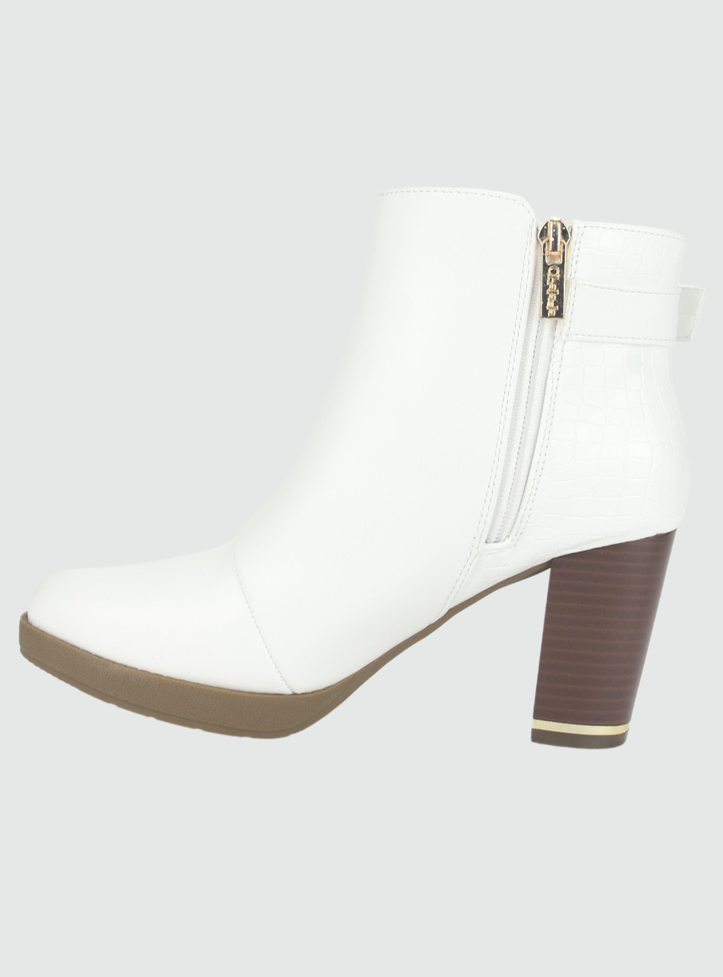 Botin Chalada Mujer Cady-3 Blanco Casual-1