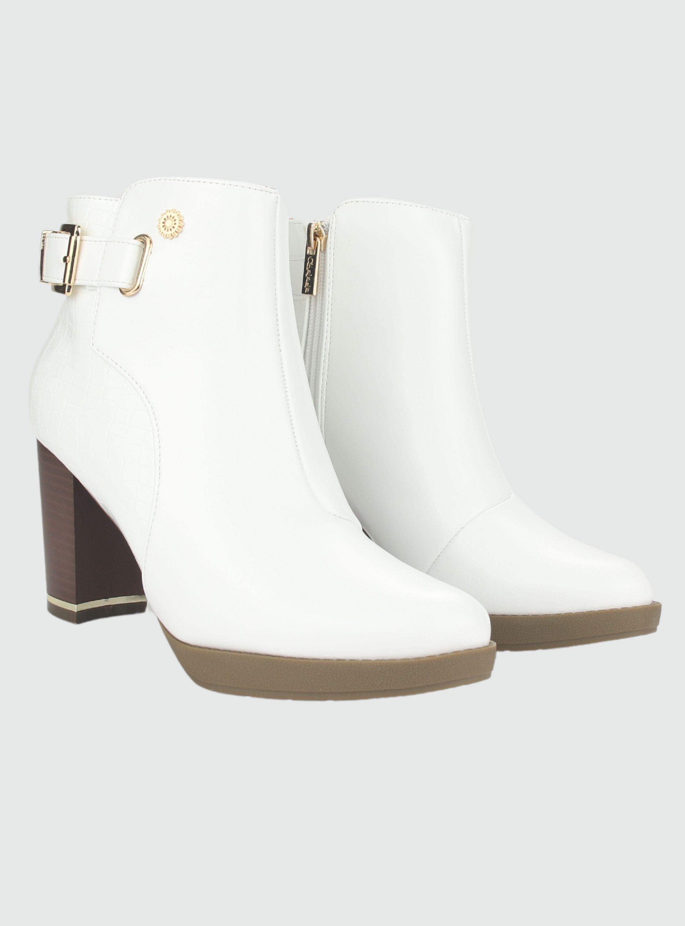 Botin Chalada Mujer Cady-3 Blanco Casual-3