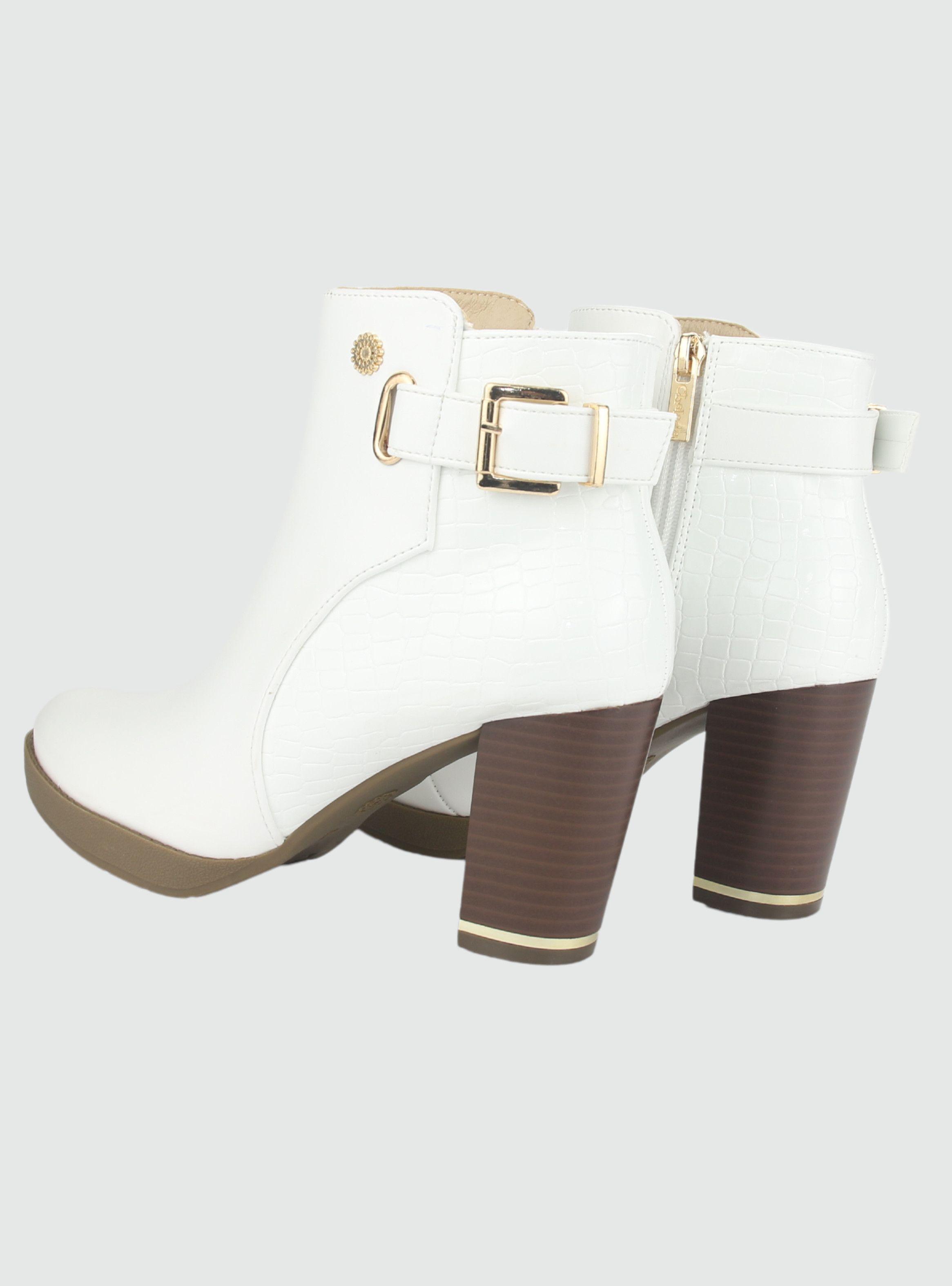 Botin Chalada Mujer Cady-3 Blanco Casual-4