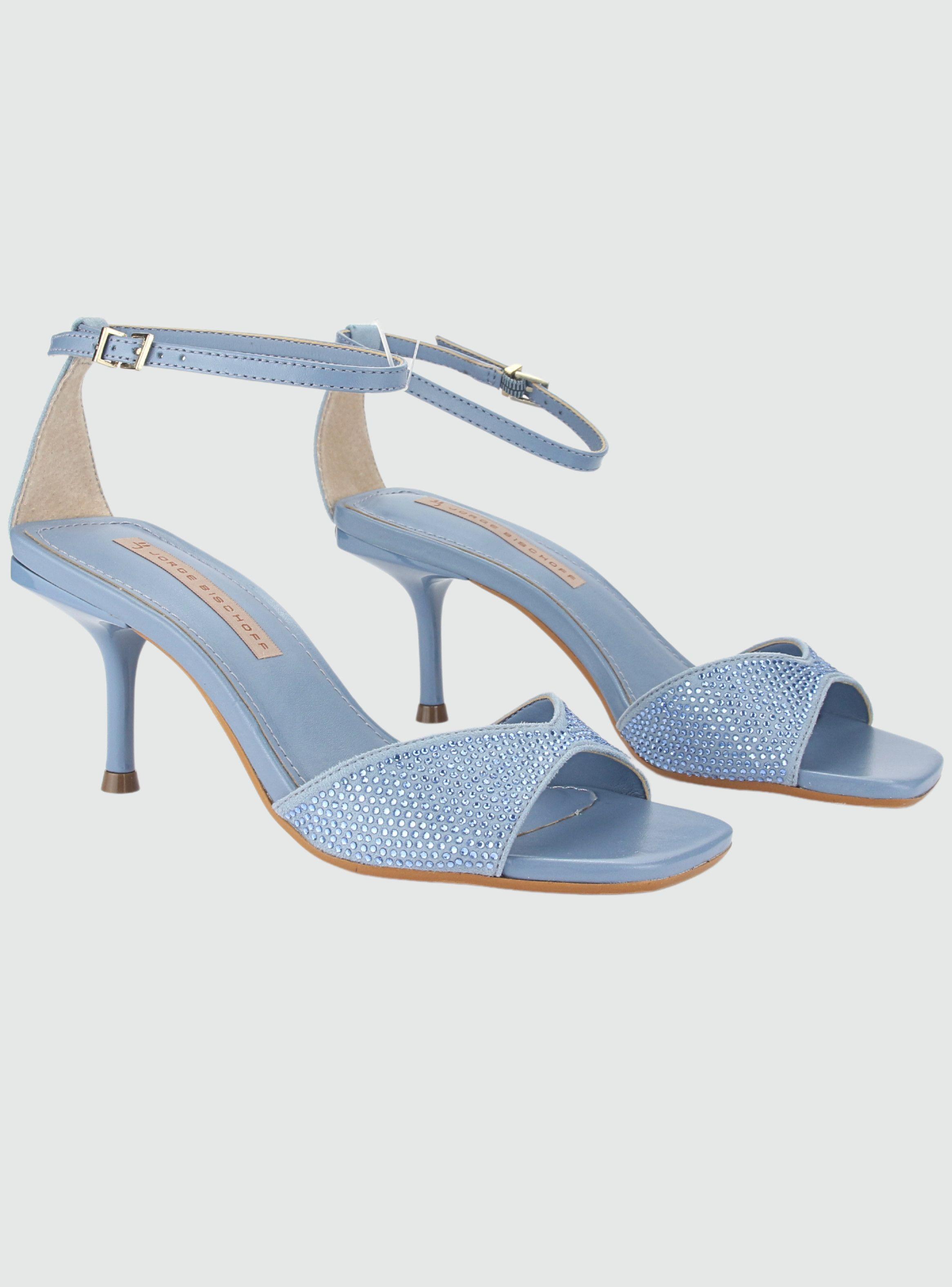 Sandalia Jorge Bischoff Mujer J10543039 Azul Casual-4