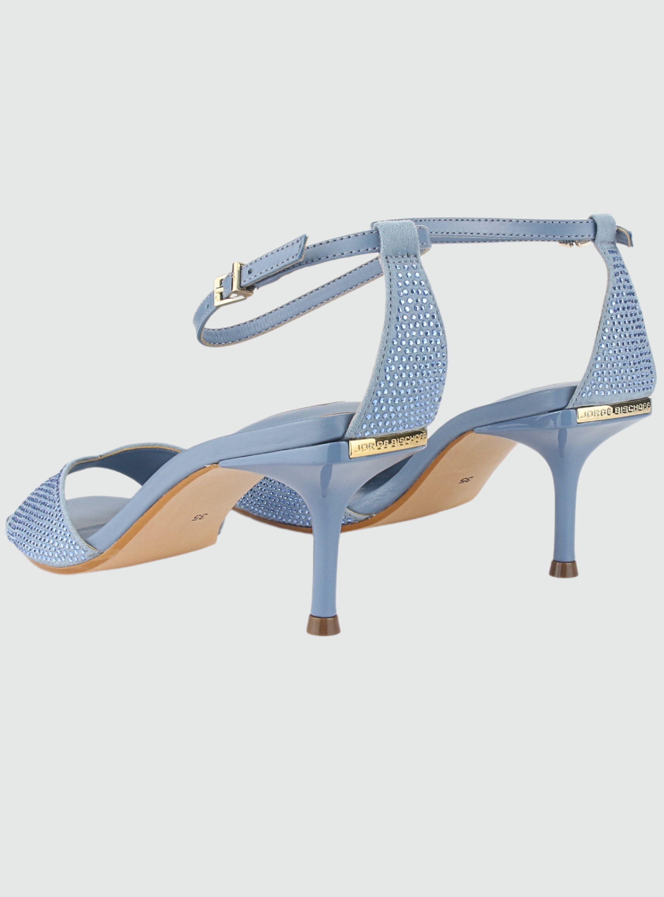 Sandalia Jorge Bischoff Mujer J10543039 Azul Casual-5