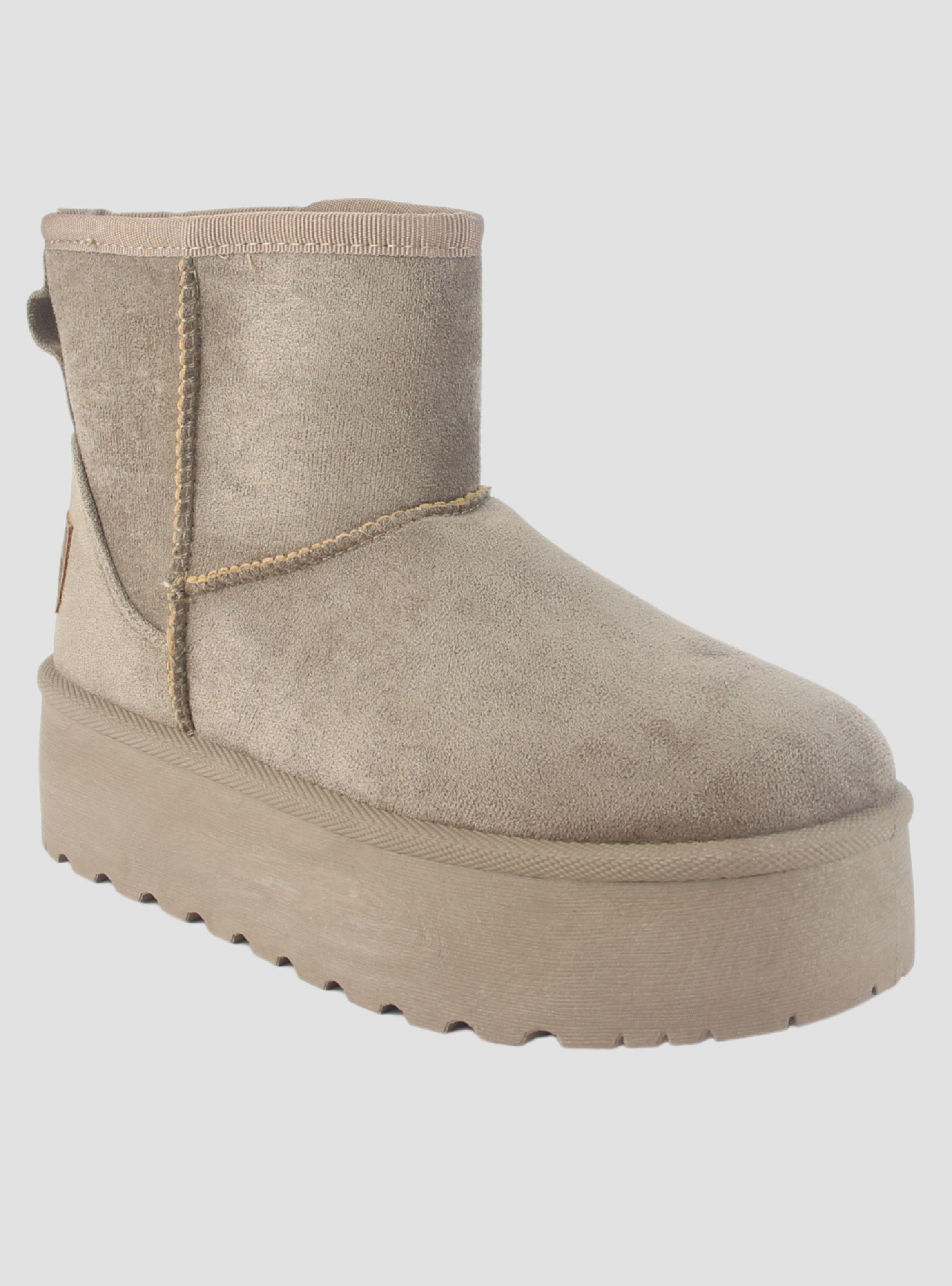 Pantufla Chalada Mujer Pinguih-2 Taupe Casual-2