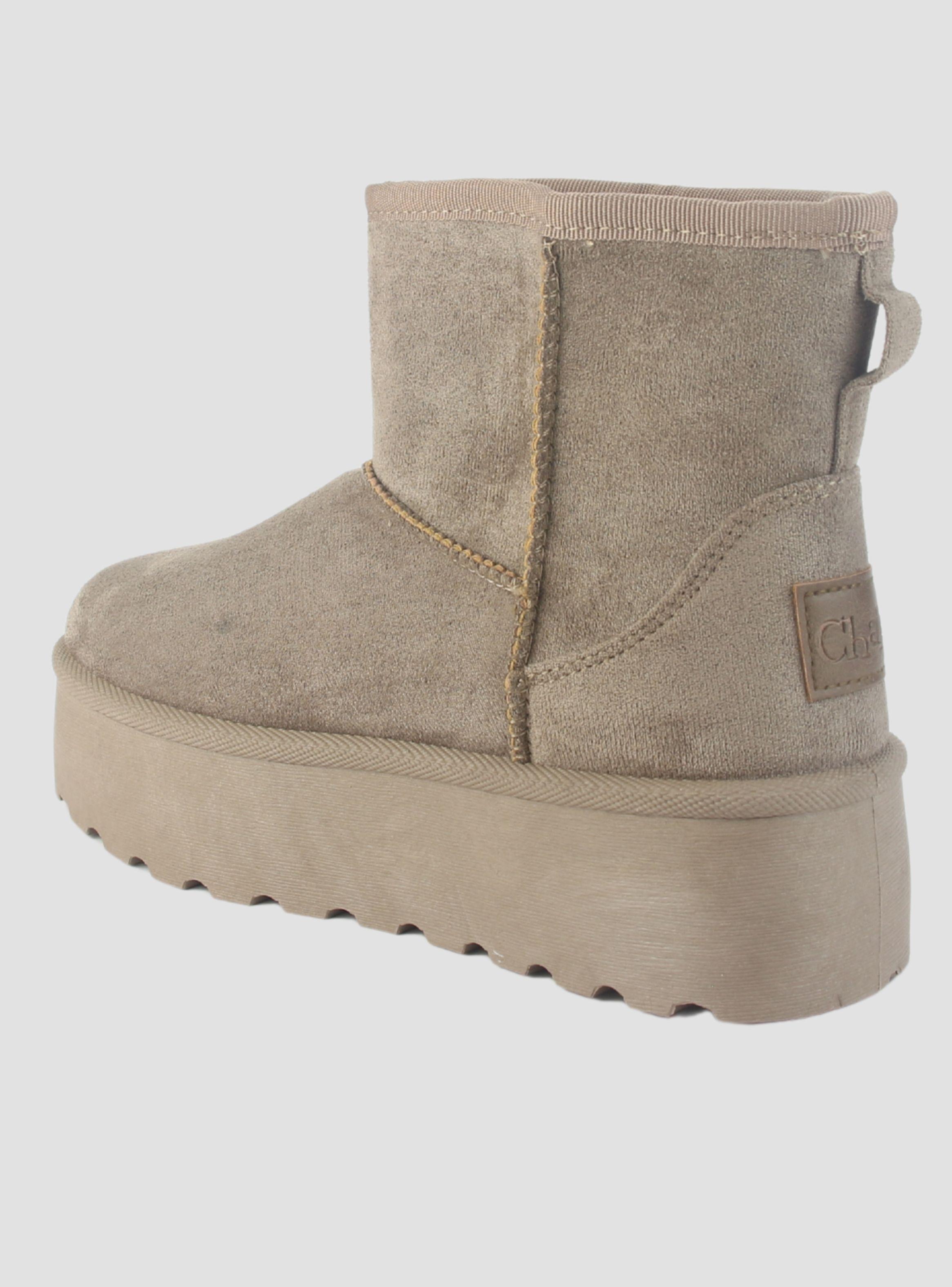 Pantufla Chalada Mujer Pinguih-2 Taupe Casual-3